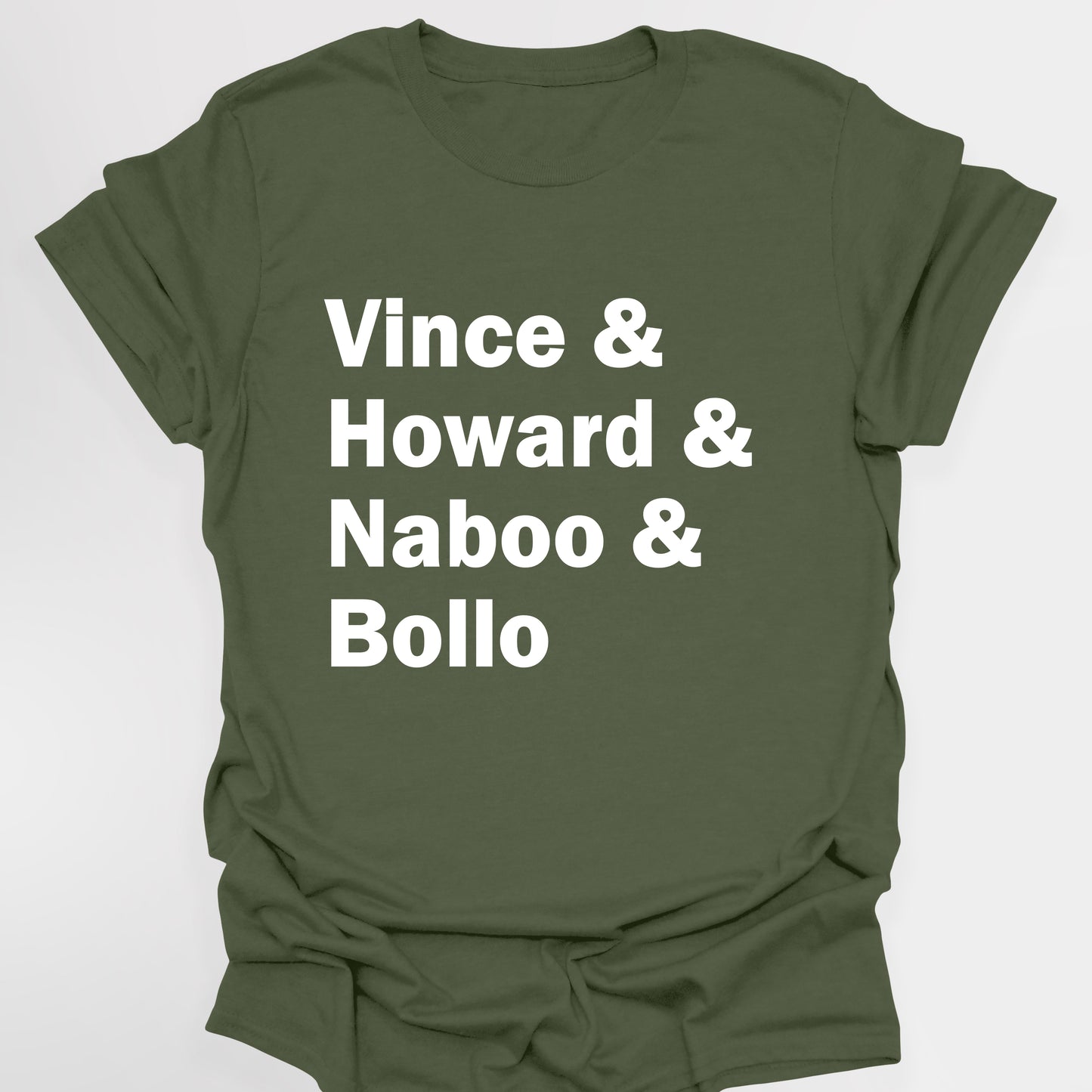 VINCE & HOWARD & NABOO & BOLLO - The Mighty Boosh T-Shirt