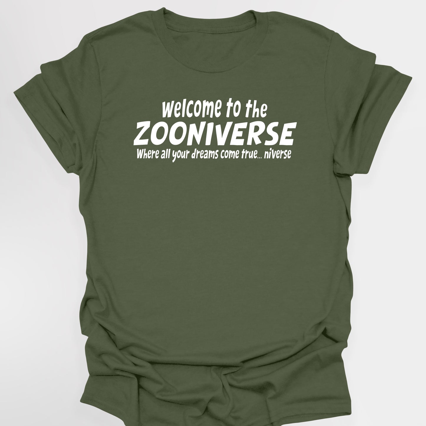 WELCOME TO THE ZOONIVERSE / Trueniverse - The Mighty Boosh T-Shirt