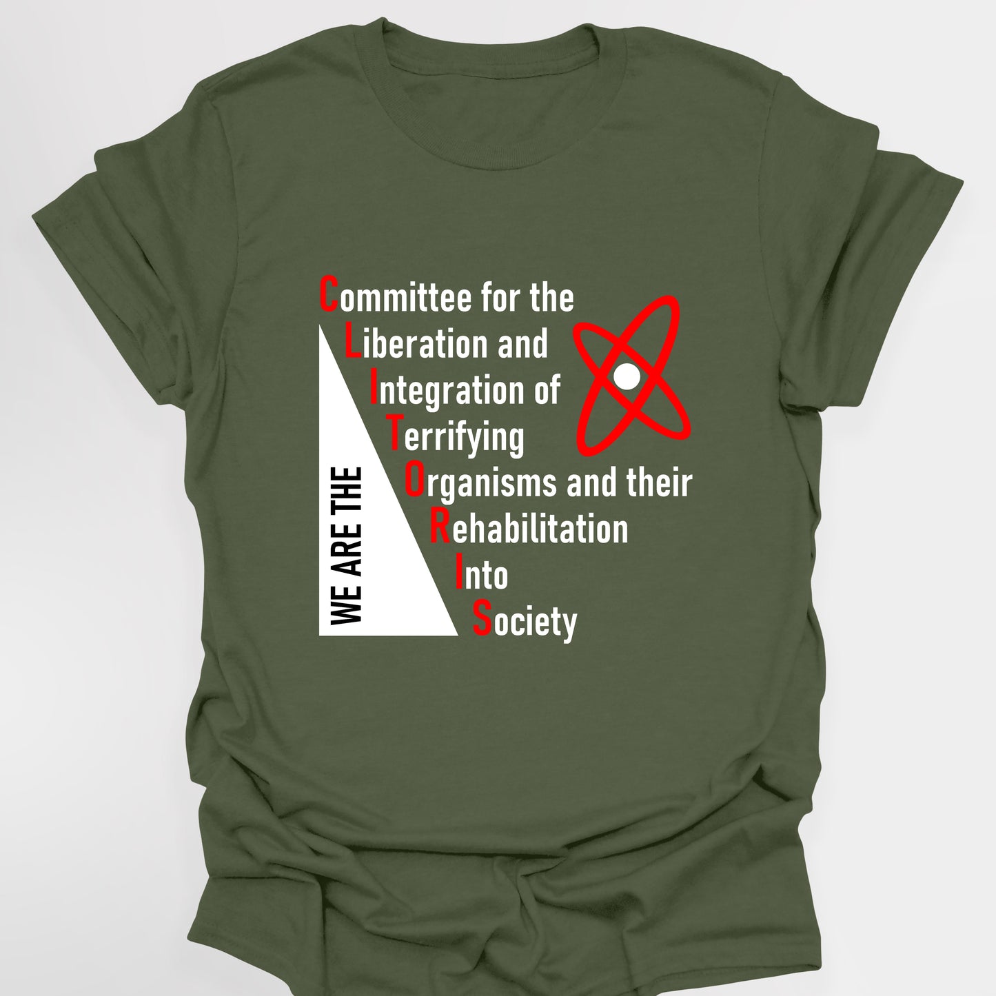 WE ARE C.L.I.T.O.R.I.S RIMMER PEACE GROUP - Red Dwarf T-Shirt