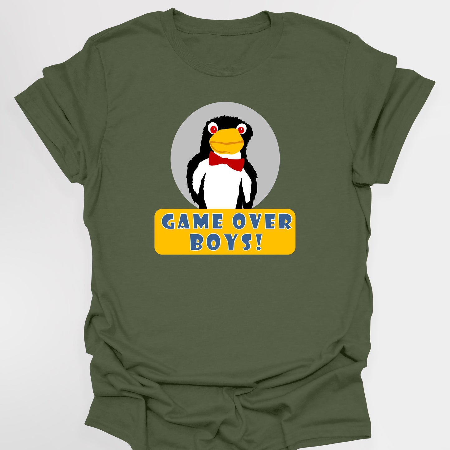 GAME OVER BOYS! Mr Flibble - Red Dwarf T-Shirt