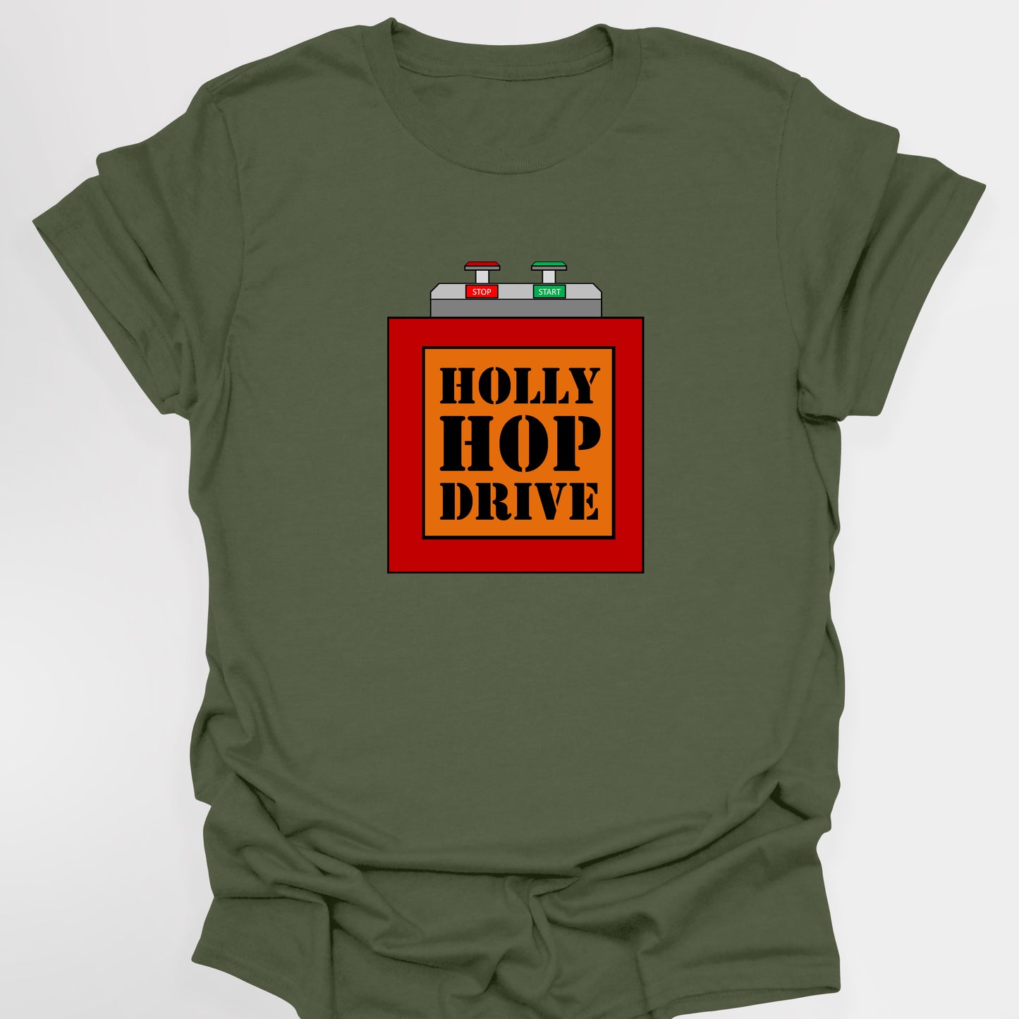HOLLY HOP DRIVE - Red Dwarf T-Shirt