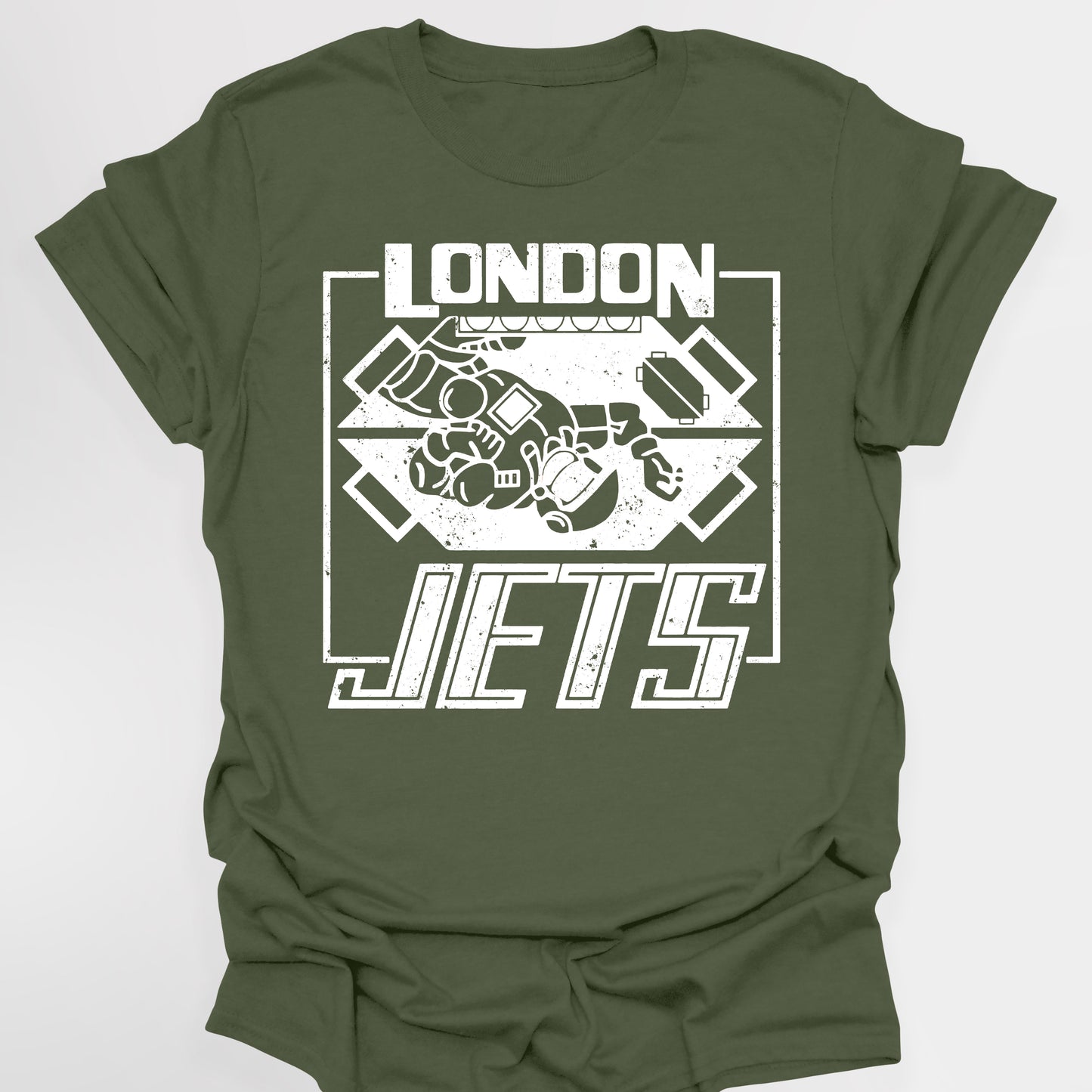 LONDON JETS / Zero Gravity Football - Red Dwarf T-Shirt