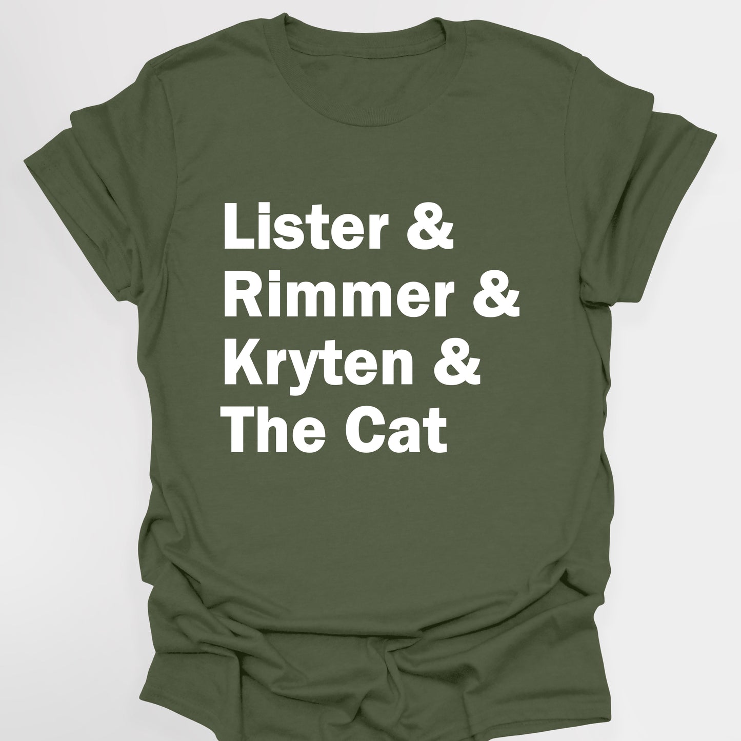 LISTER, RIMMER, KRYTEN & THE CAT - Red Dwarf T-Shirt