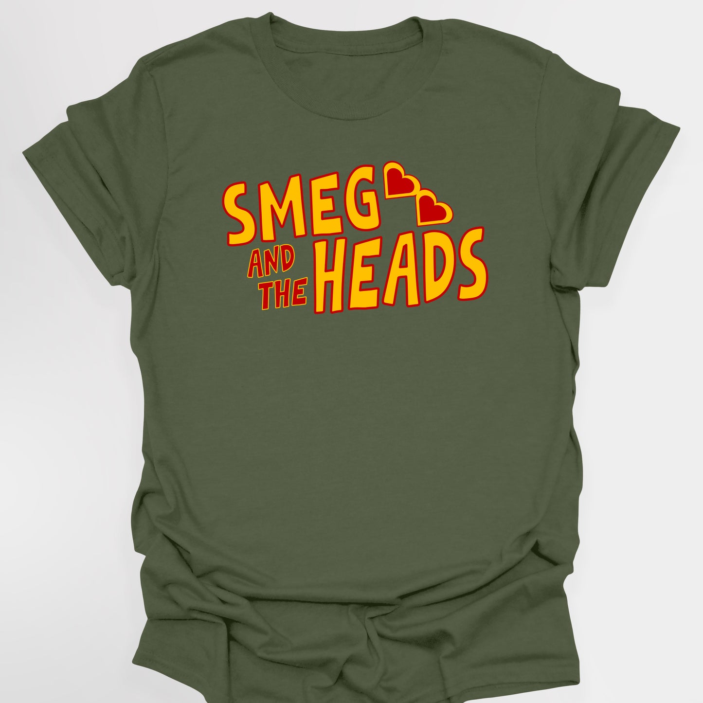 SMEG AND THE HEADS Listers Band Shirt - Red Dwarf T-Shirt