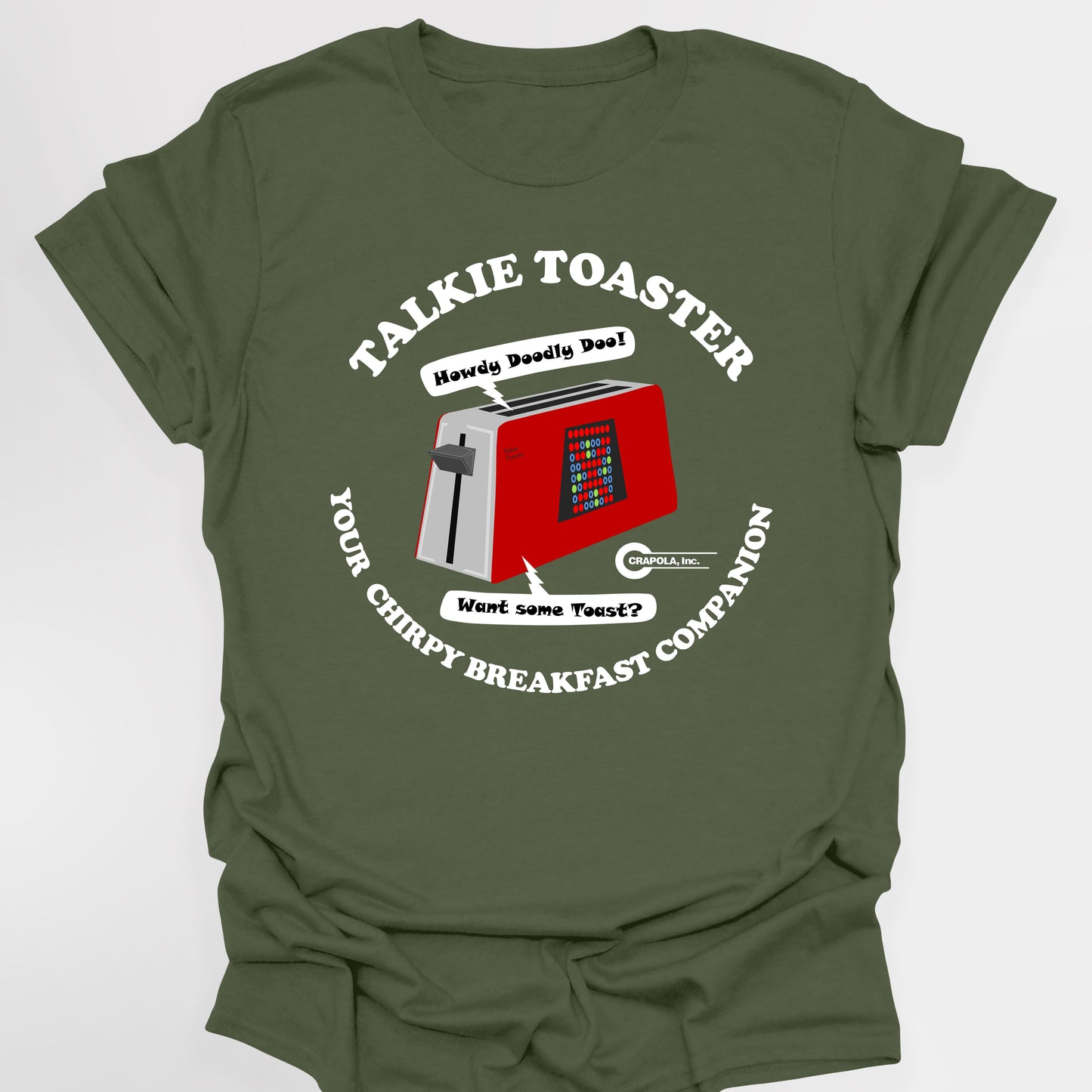 TALKIE TOASTER / Your Chirpy Breakfast Companion - Red Dwarf T-Shirt