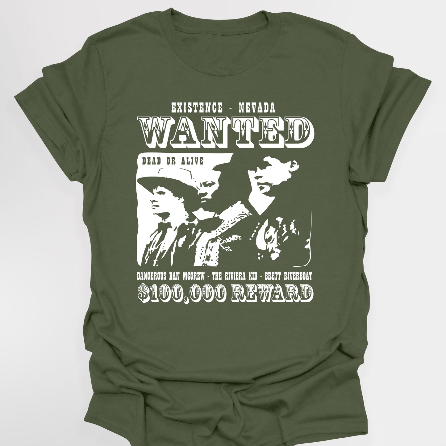 GUNMEN OF THE APOCALYPSE / Wanted Poster - Red Dwarf T-Shirt