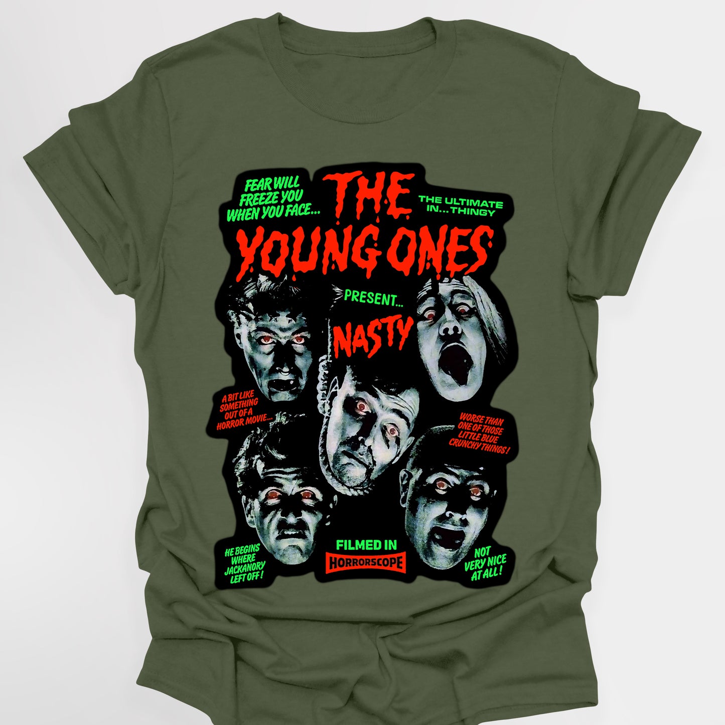 NASTY / HORRORSCOPE / Halloween - The Young Ones T-Shirt