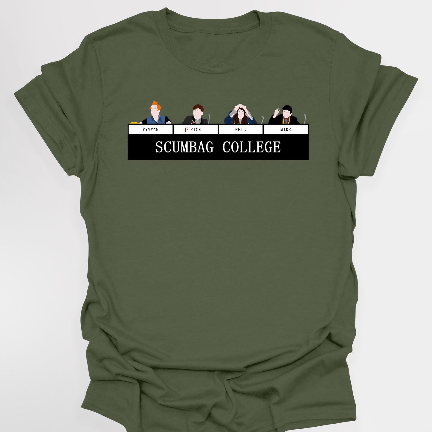 SCUMBAG COLLEGE / University Challenge - The Young Ones T-Shirt