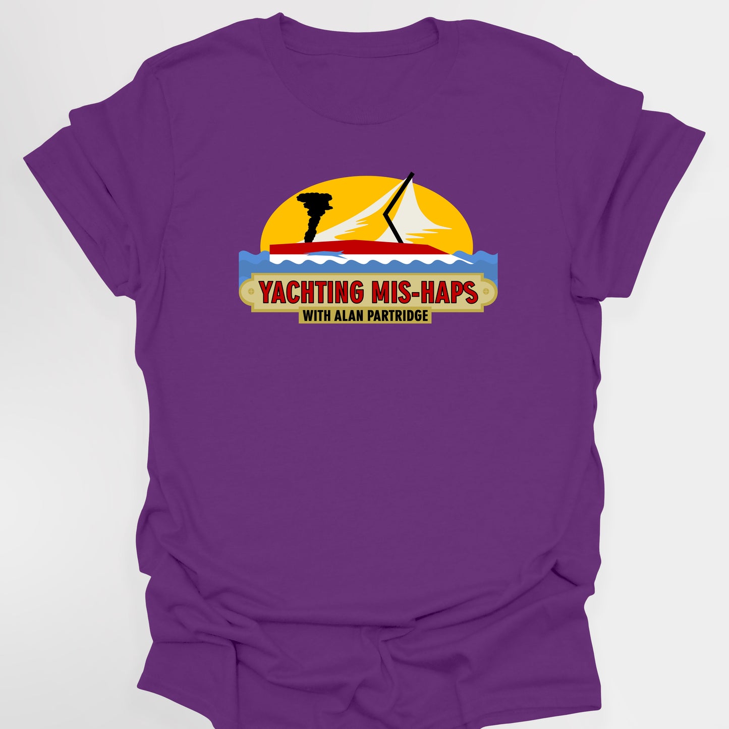 Yaughting Mis-Haps with Alan Partridge - Alan Partridge T-Shirt