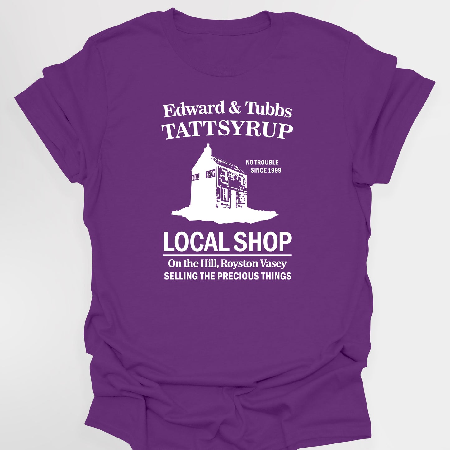 LOCAL SHOP / EDWARD AND TUBBS TATTSYRUP - The League Of Gentlemen T-Shirt