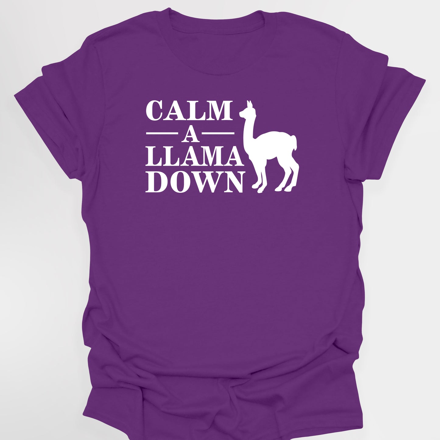 CALM A LLAMA DOWN Crimp - The Mighty Boosh T-Shirt
