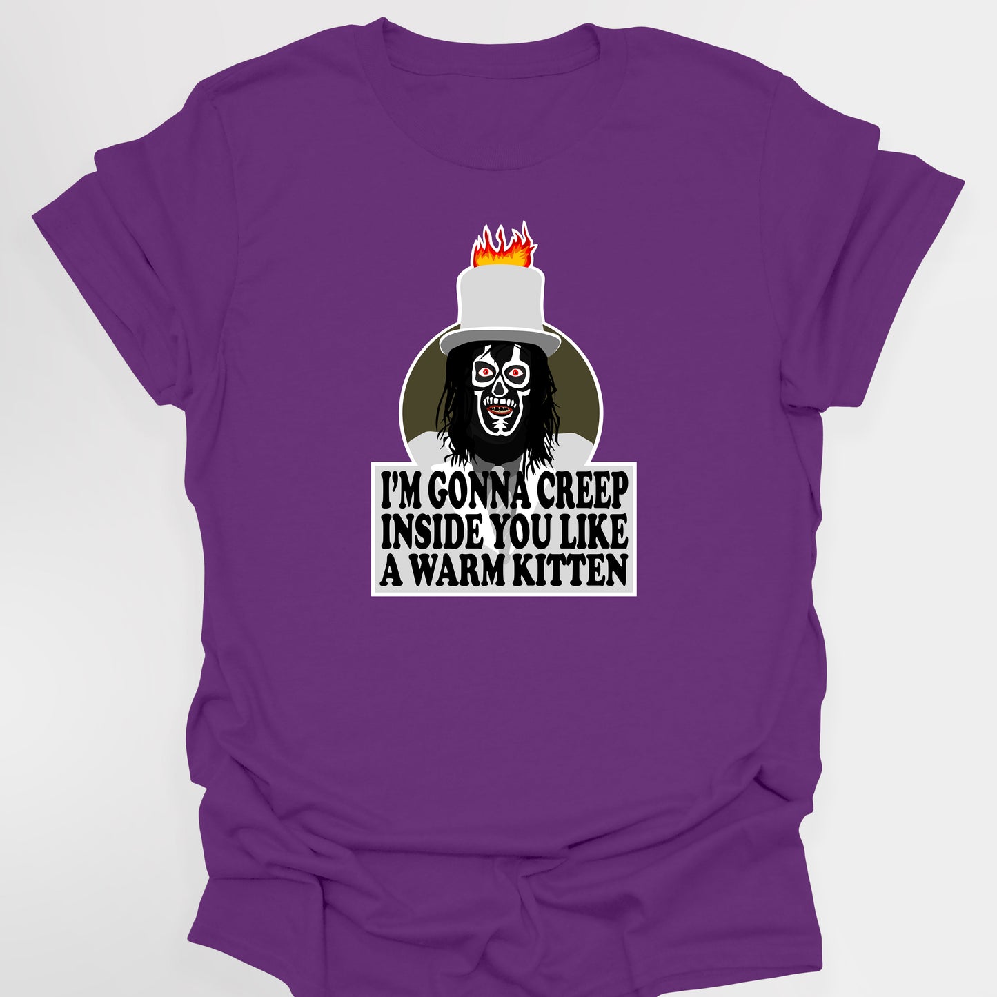 THE SPIRIT OF JAZZ , Gonna Creep Inside You Like a Warn Kitten, The Mighty Boosh T-Shirt
