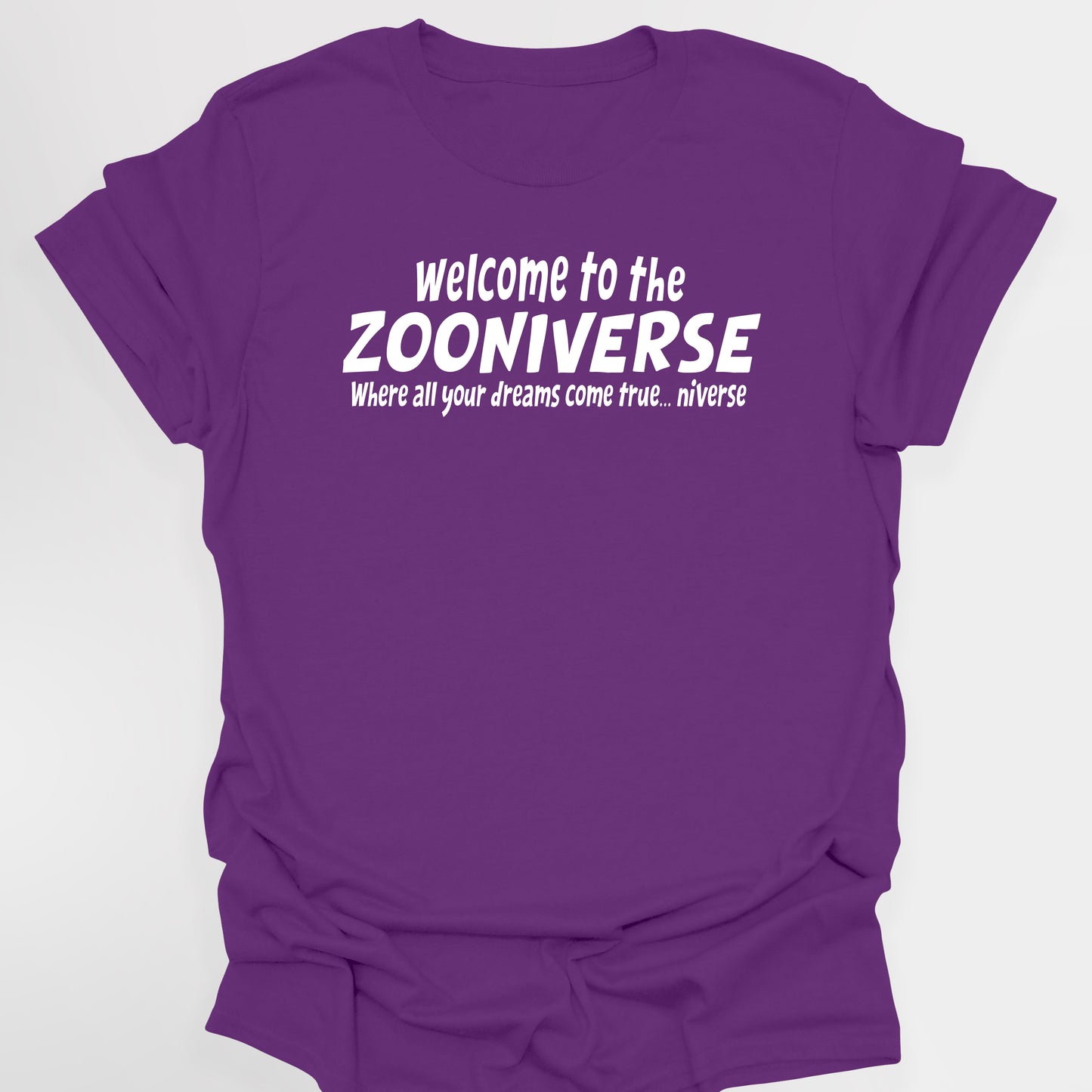 WELCOME TO THE ZOONIVERSE / Trueniverse - The Mighty Boosh T-Shirt