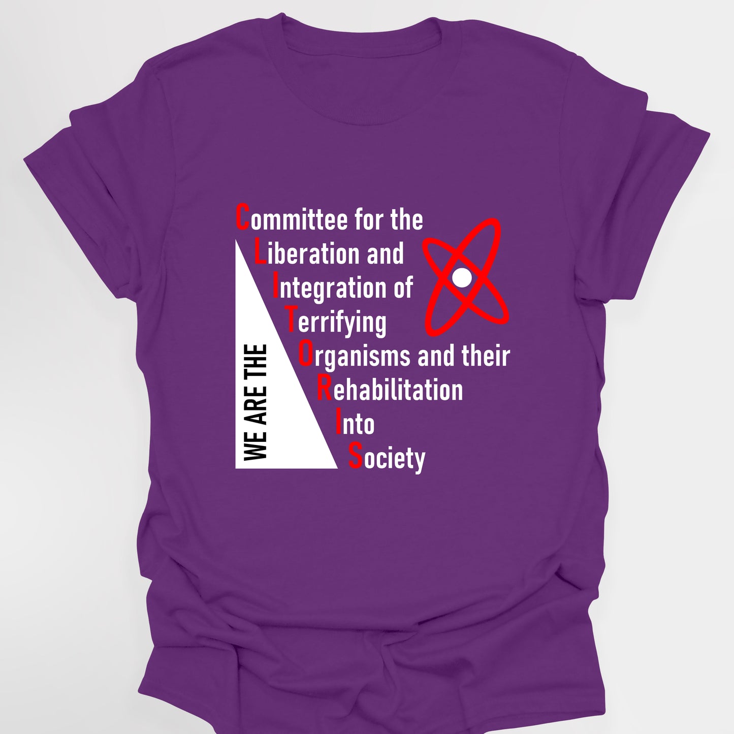 WE ARE C.L.I.T.O.R.I.S RIMMER PEACE GROUP - Red Dwarf T-Shirt