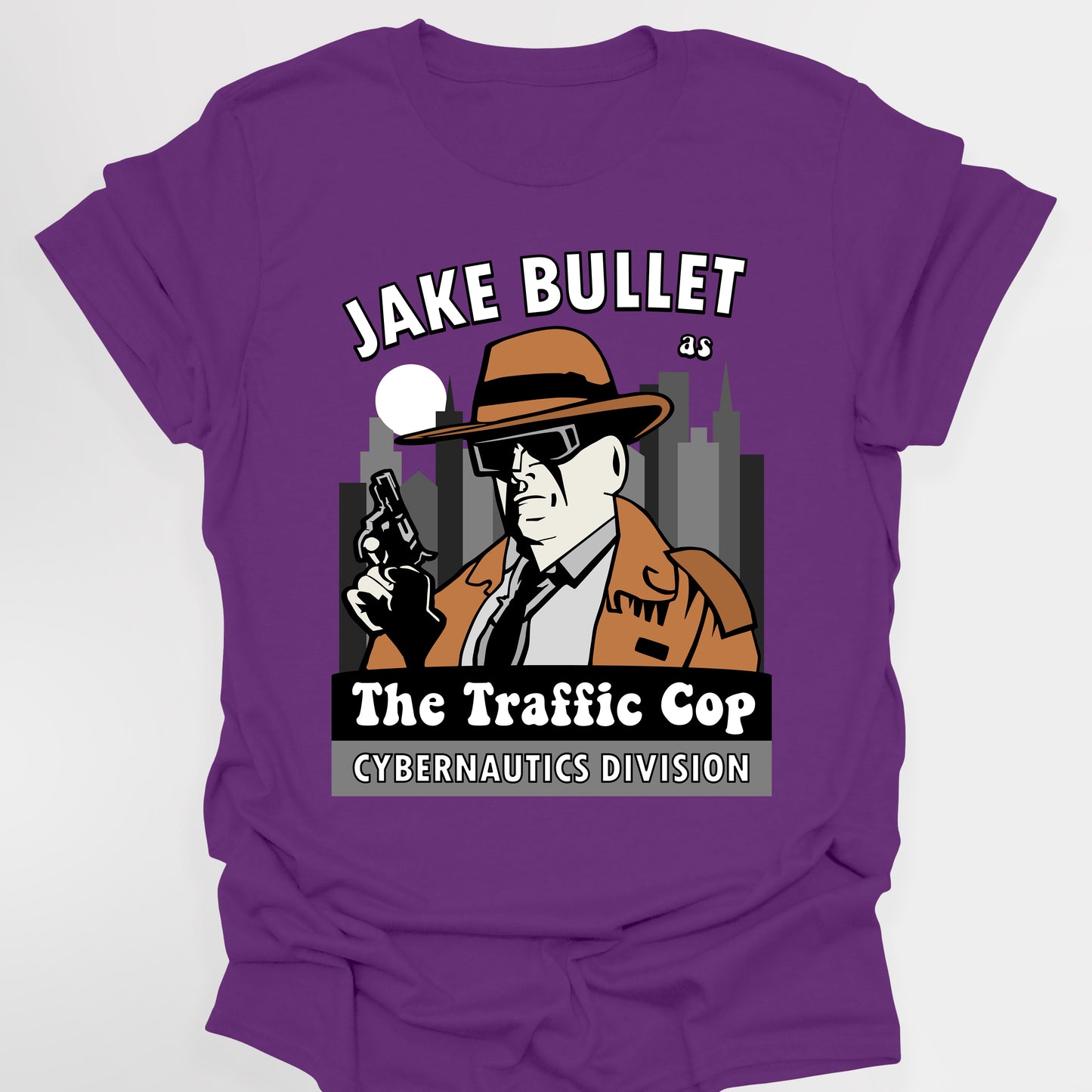JAKE BULLET 'THE TRAFFIC COP' Cybernautics Division, Red Dwarf T-shirt