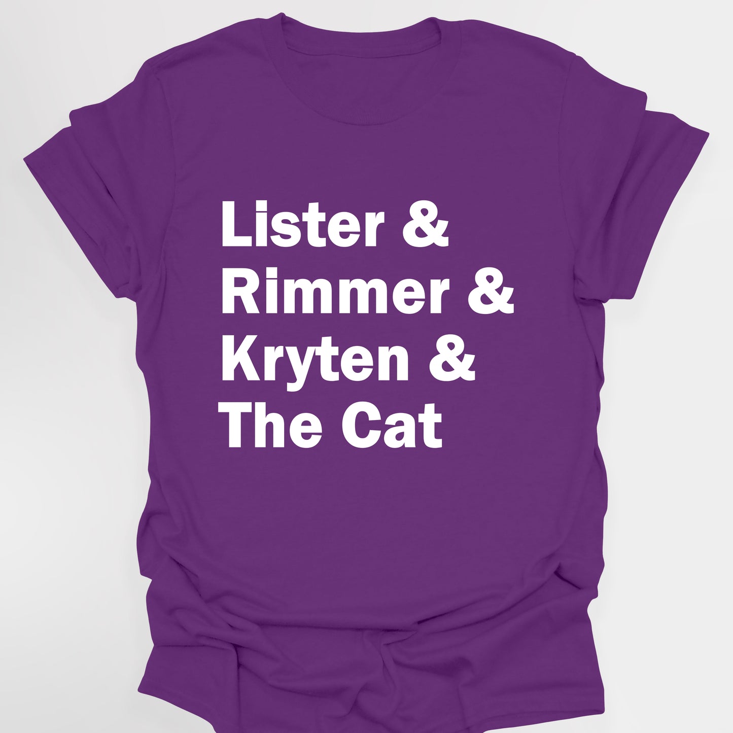 LISTER, RIMMER, KRYTEN & THE CAT - Red Dwarf T-Shirt