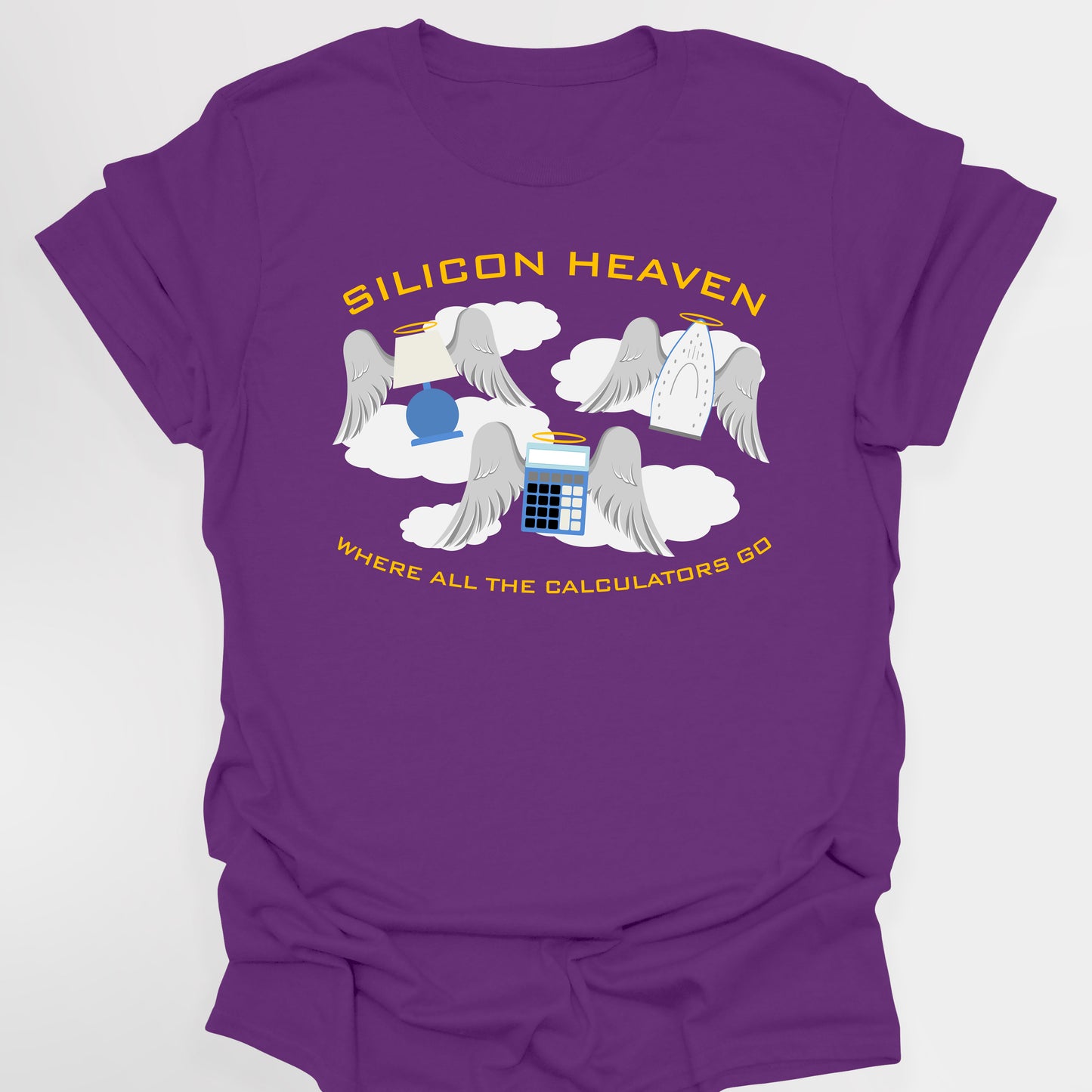 SILICON HEAVEN - WHERE ALL THE CALCULATORS GO - Red Dwarf T-Shirt