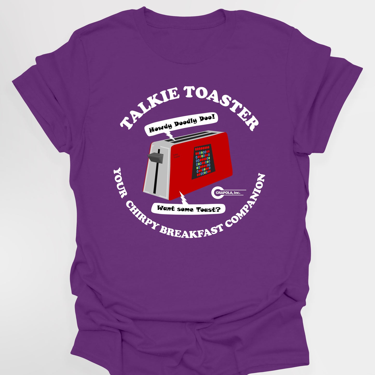TALKIE TOASTER / Your Chirpy Breakfast Companion - Red Dwarf T-Shirt
