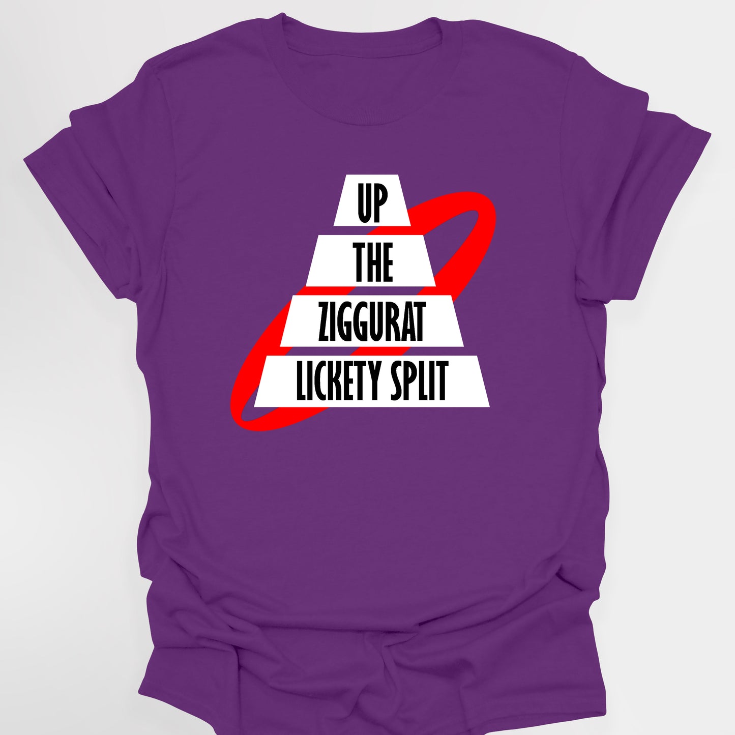 UP THE ZIGGURAT LICKETY SPLIT, Rimmer Quote - Red Dwarf T-Shirt