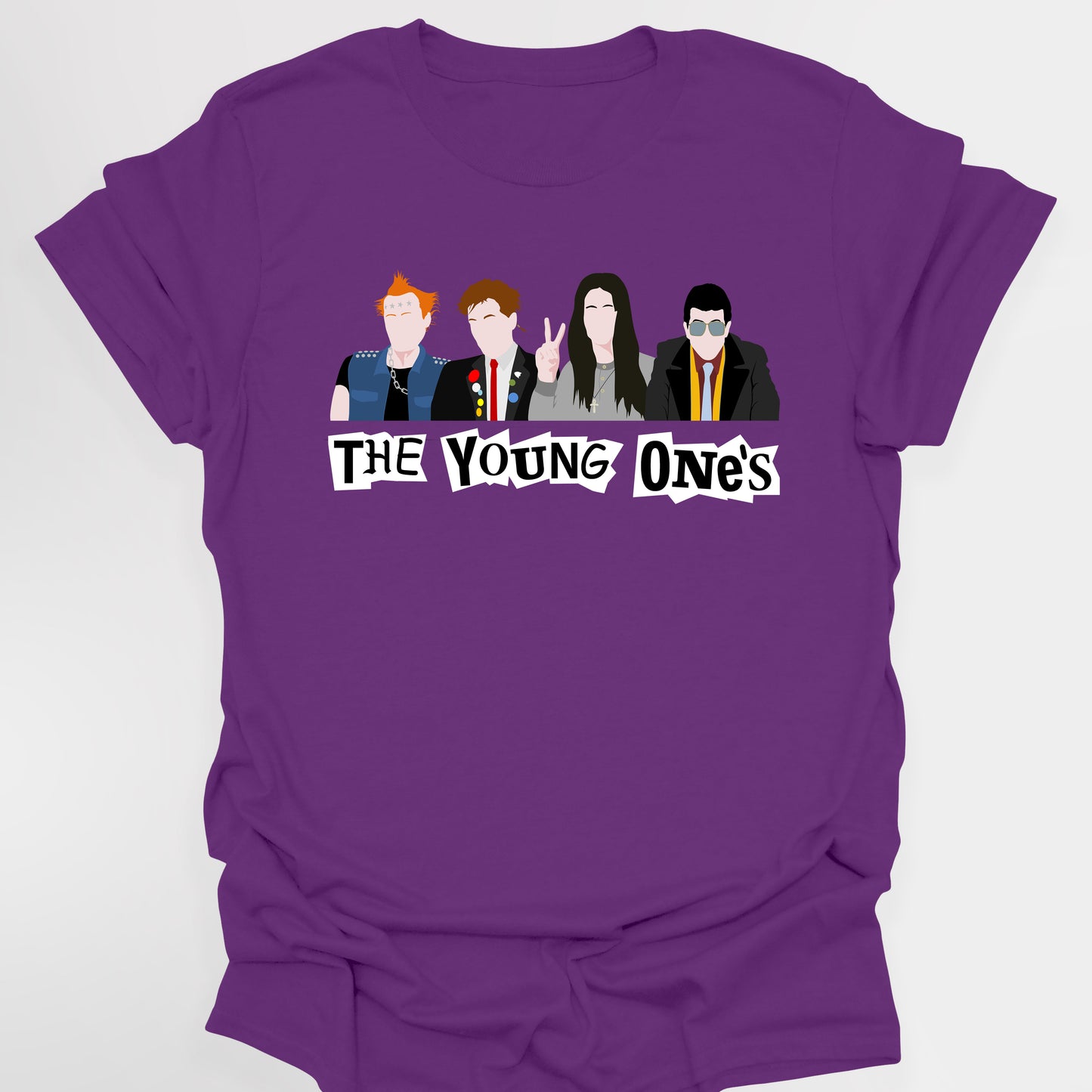 VYVYAN, RICK, NEIL, MIKE CHARACTERS - The Young Ones T-Shirt