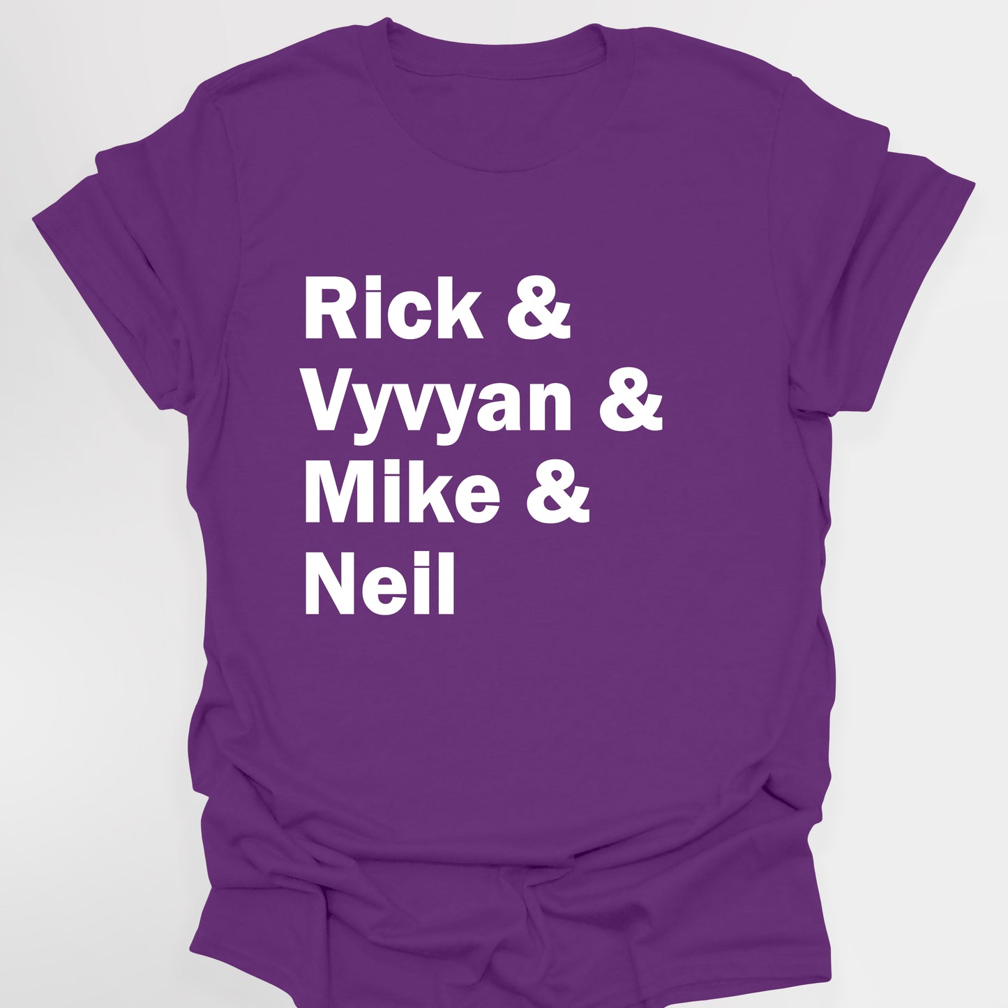 RICK & VYVYAN & MIKE & NEIL - The Young Ones T-Shirt