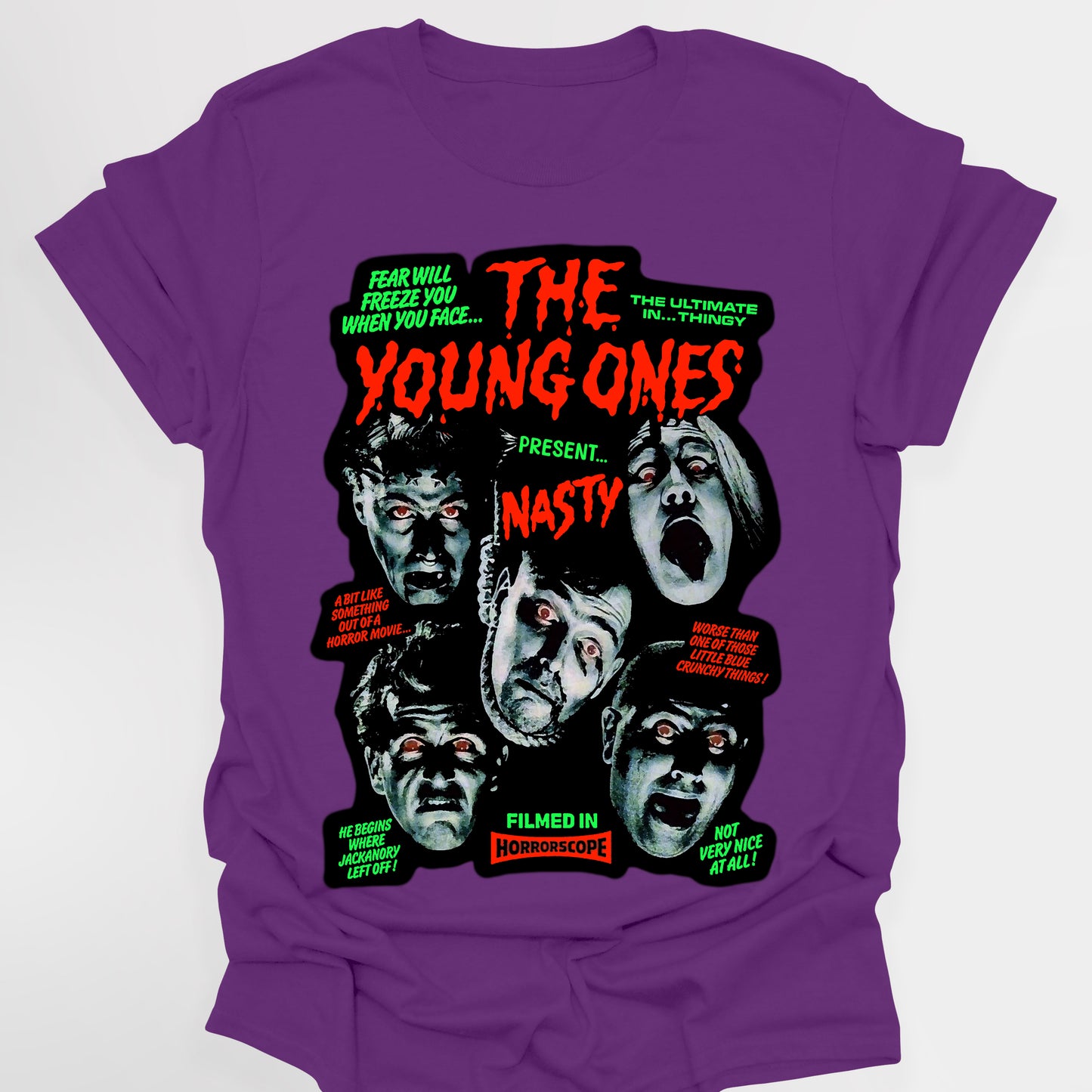 NASTY / HORRORSCOPE / Halloween - The Young Ones T-Shirt