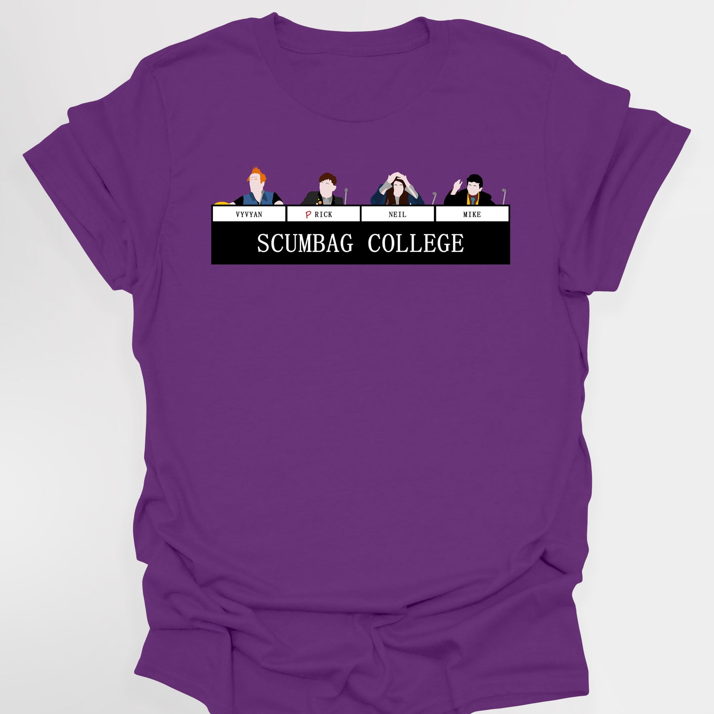 SCUMBAG COLLEGE / University Challenge - The Young Ones T-Shirt