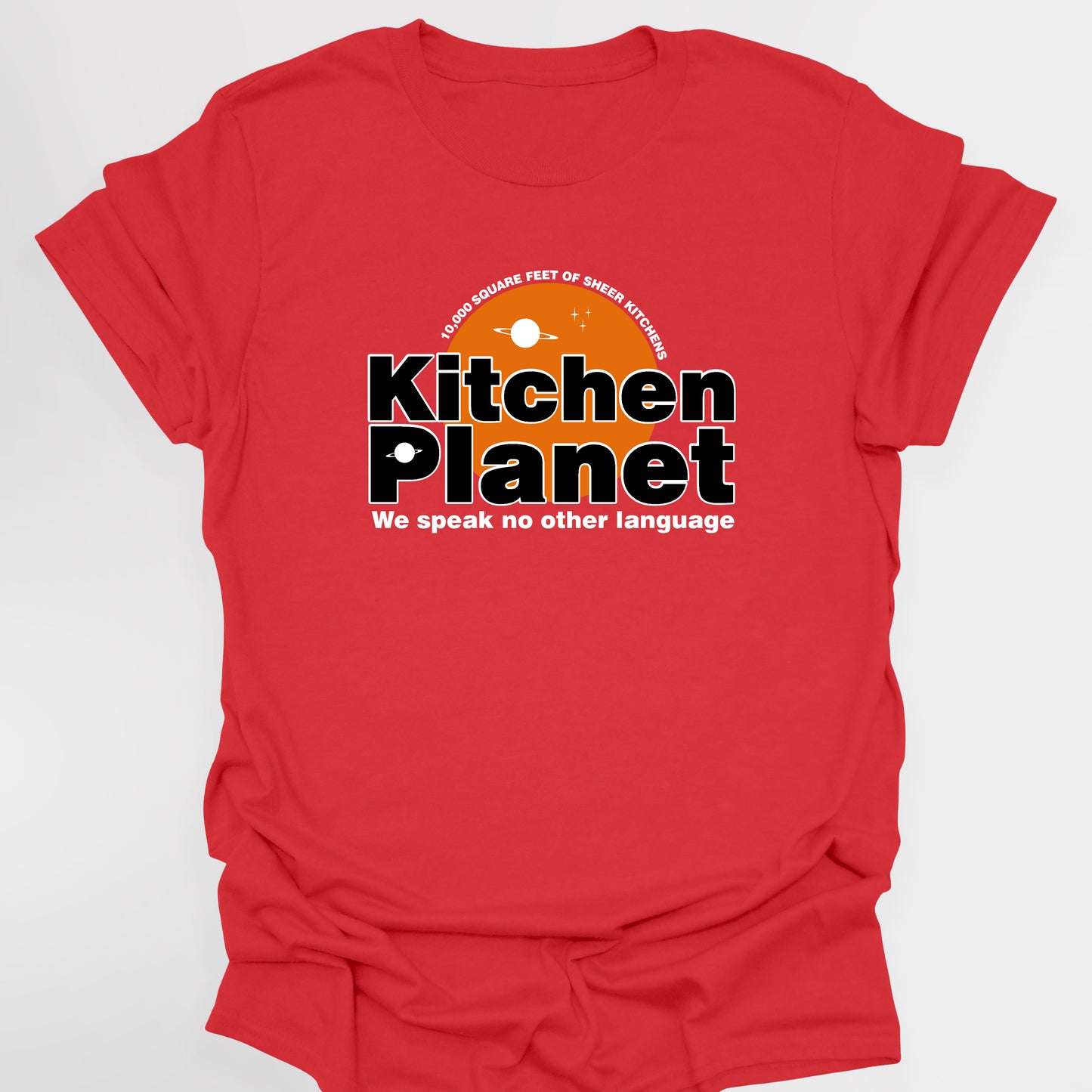 Kitchen Planet, We Speak No Other Language - Alan Partridge T-Shirt