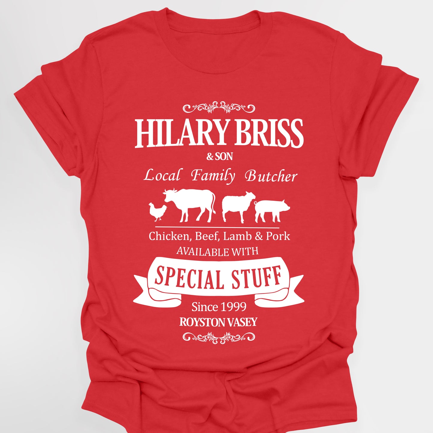 HILARY BRISS BUTCHER'S SHOP / Special Stuff - League Of Gentlemen T-Shirt