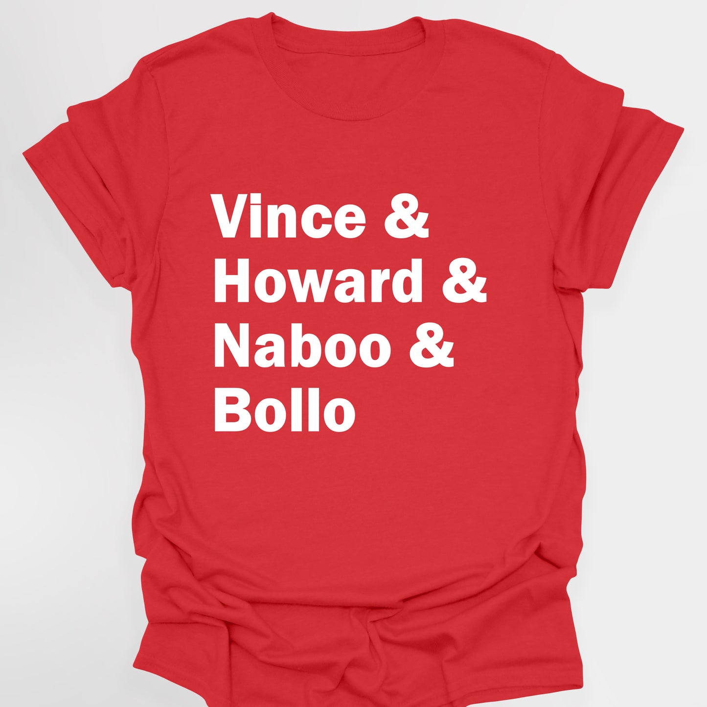 VINCE & HOWARD & NABOO & BOLLO - The Mighty Boosh T-Shirt