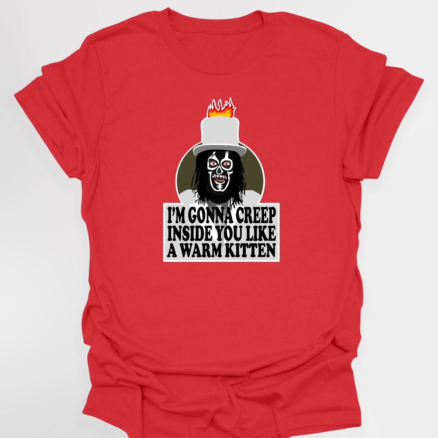 THE SPIRIT OF JAZZ , Gonna Creep Inside You Like a Warn Kitten, The Mighty Boosh T-Shirt