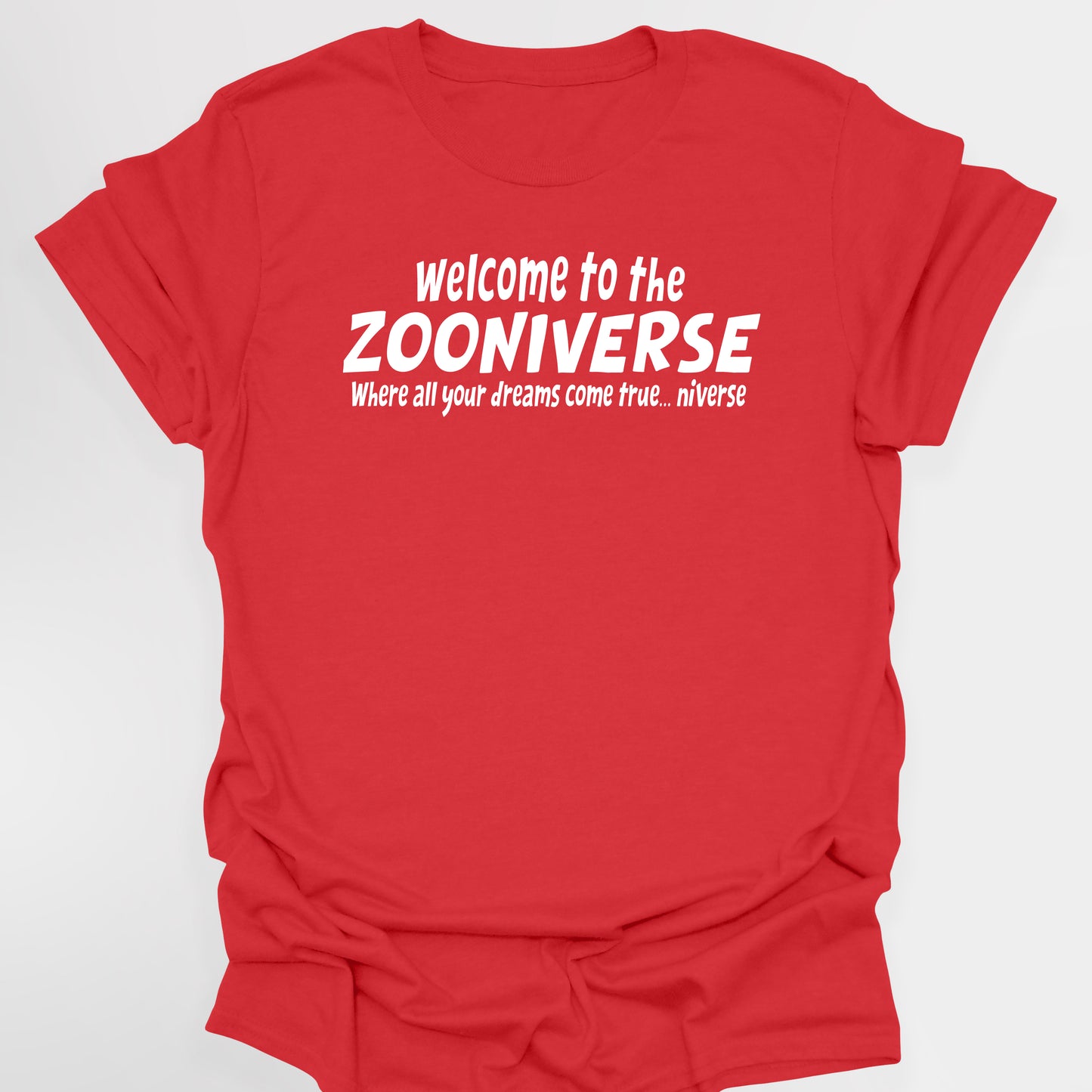 WELCOME TO THE ZOONIVERSE / Trueniverse - The Mighty Boosh T-Shirt