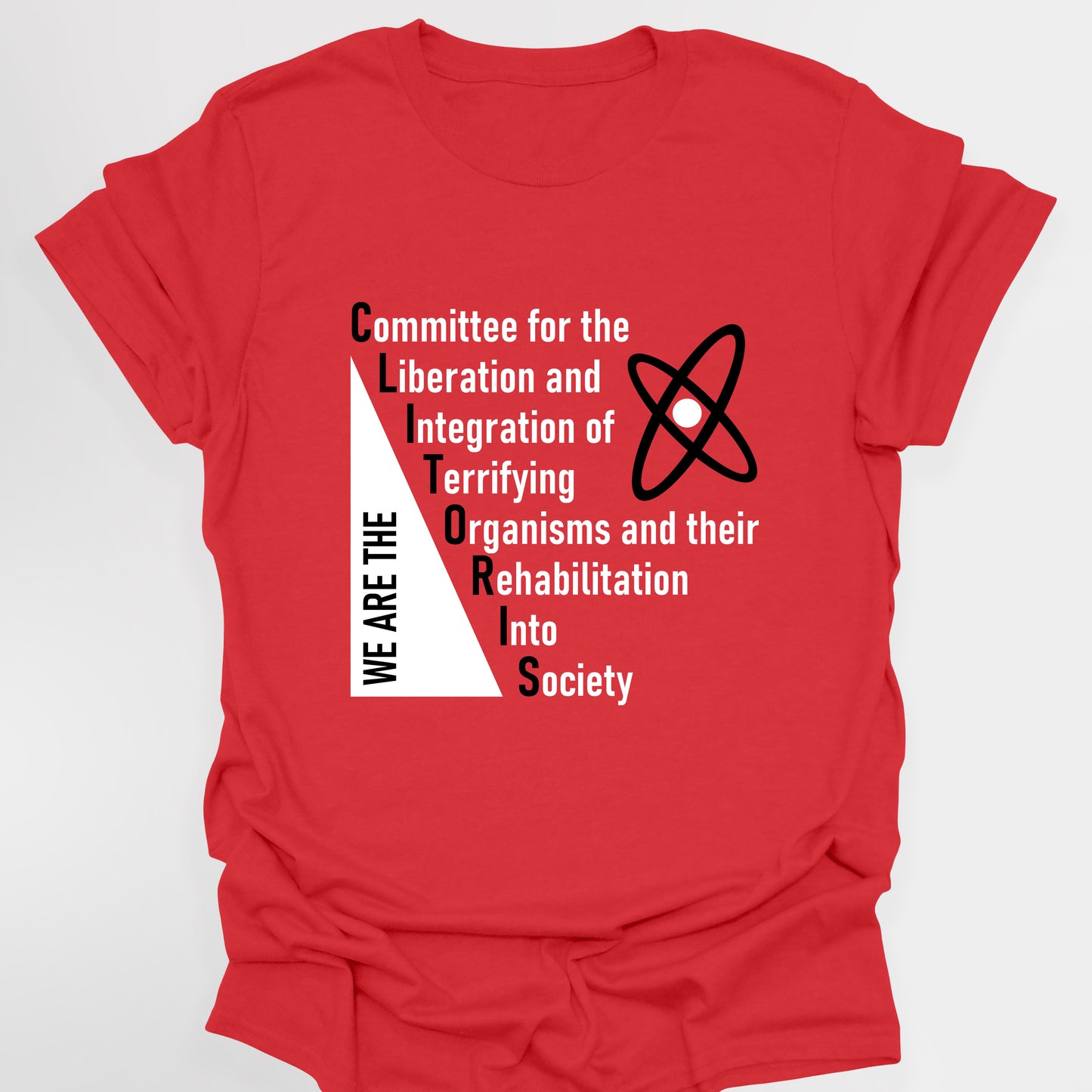 WE ARE C.L.I.T.O.R.I.S RIMMER PEACE GROUP - Red Dwarf T-Shirt