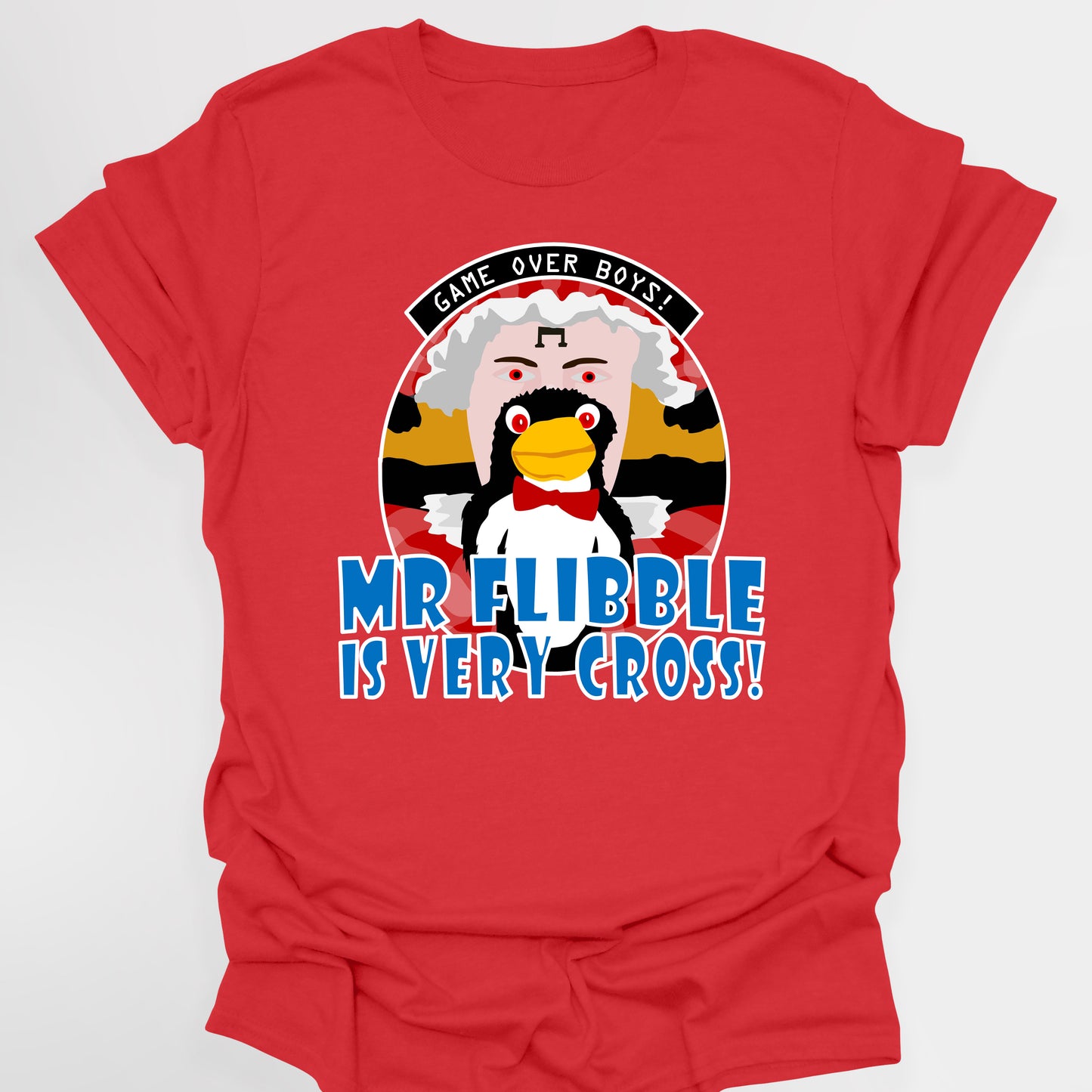 MR FLIBBLE IS VERY CROSS / Quarantined Rimmer - Red Dwarf T-Shirt