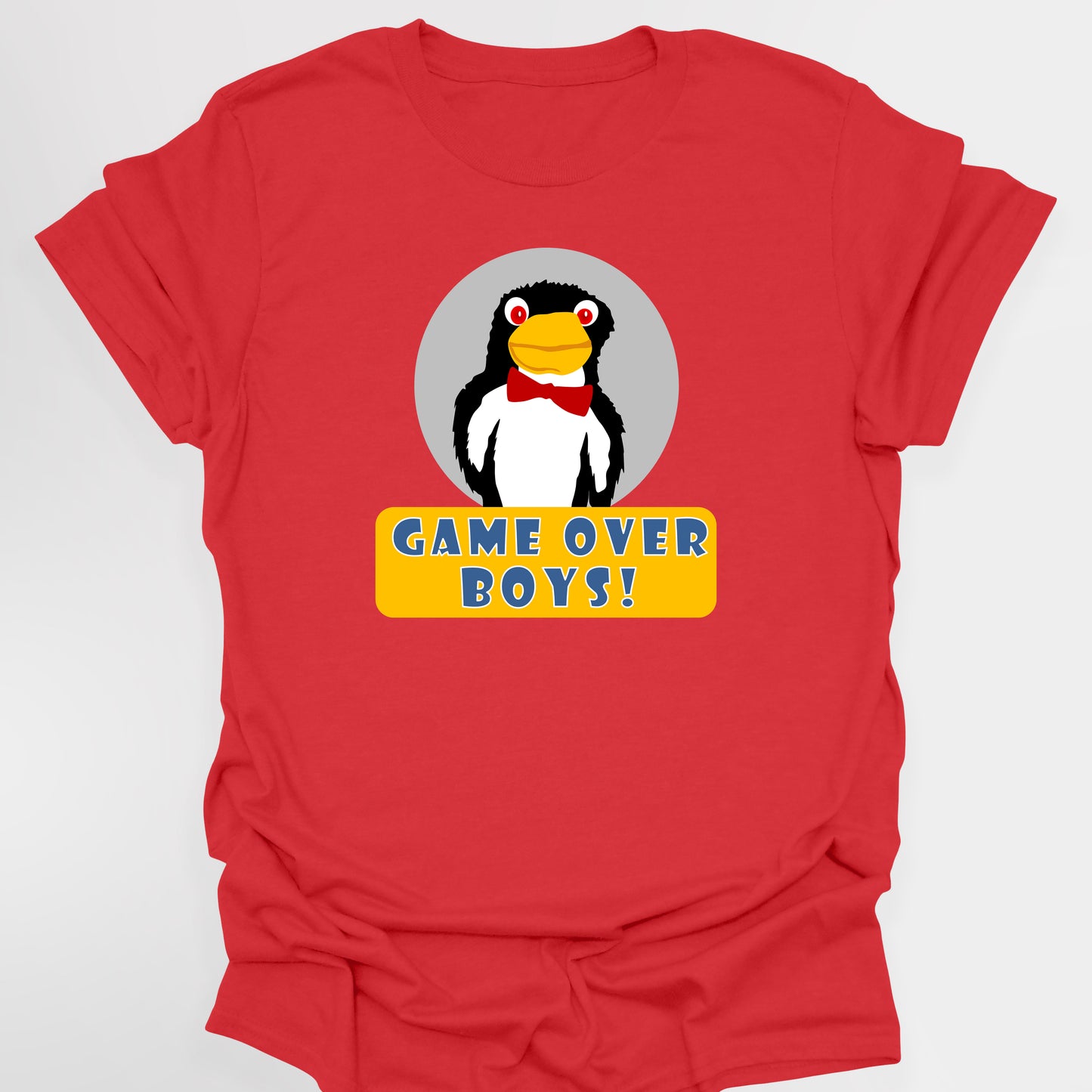 GAME OVER BOYS! Mr Flibble - Red Dwarf T-Shirt