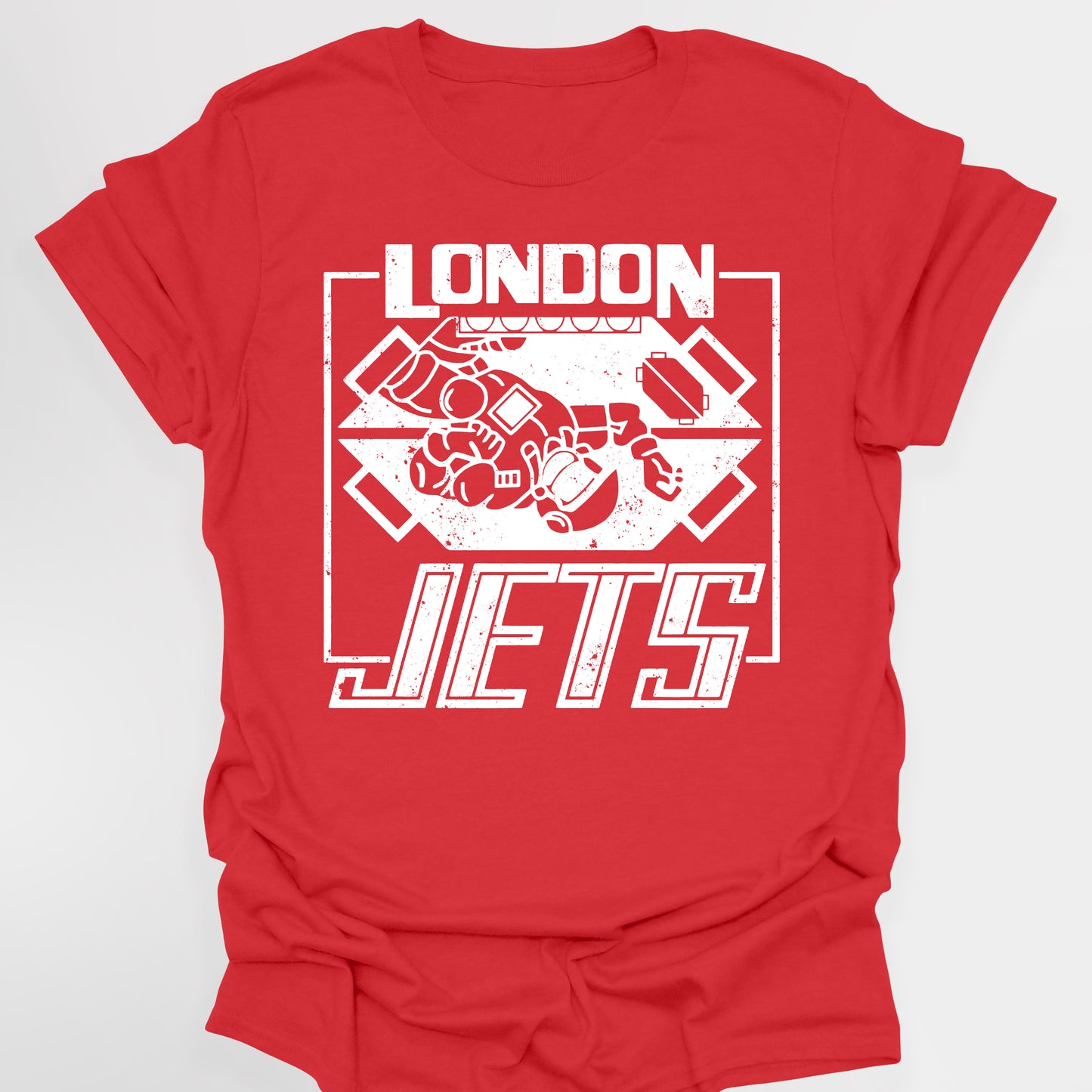LONDON JETS / Zero Gravity Football - Red Dwarf T-Shirt