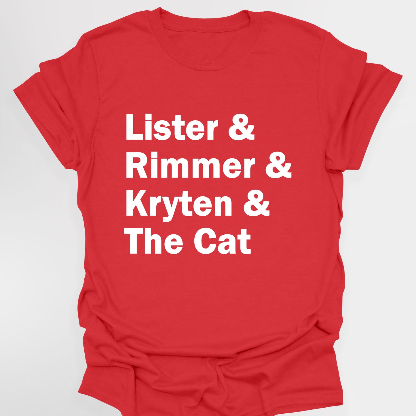 LISTER, RIMMER, KRYTEN & THE CAT - Red Dwarf T-Shirt