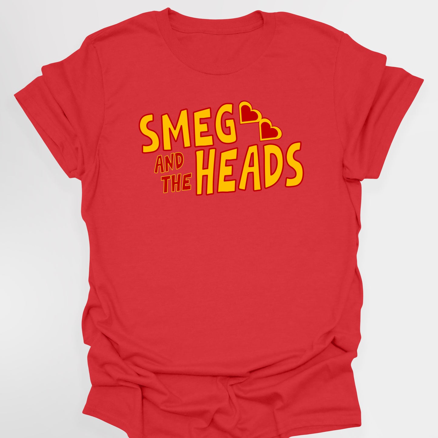 SMEG AND THE HEADS Listers Band Shirt - Red Dwarf T-Shirt