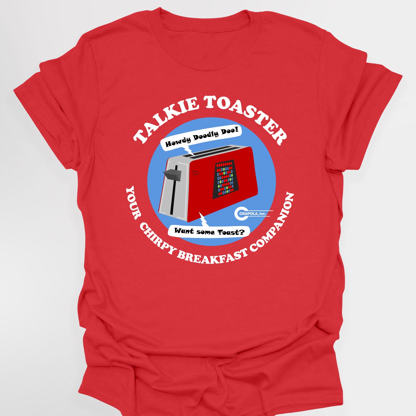 TALKIE TOASTER / Your Chirpy Breakfast Companion - Red Dwarf T-Shirt