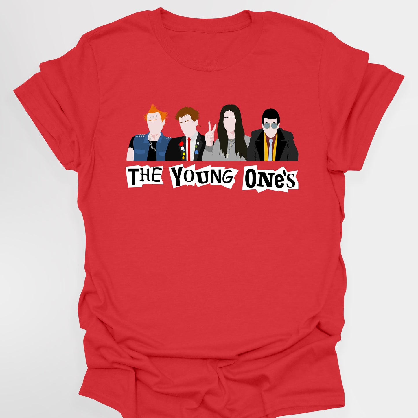 VYVYAN, RICK, NEIL, MIKE CHARACTERS - The Young Ones T-Shirt