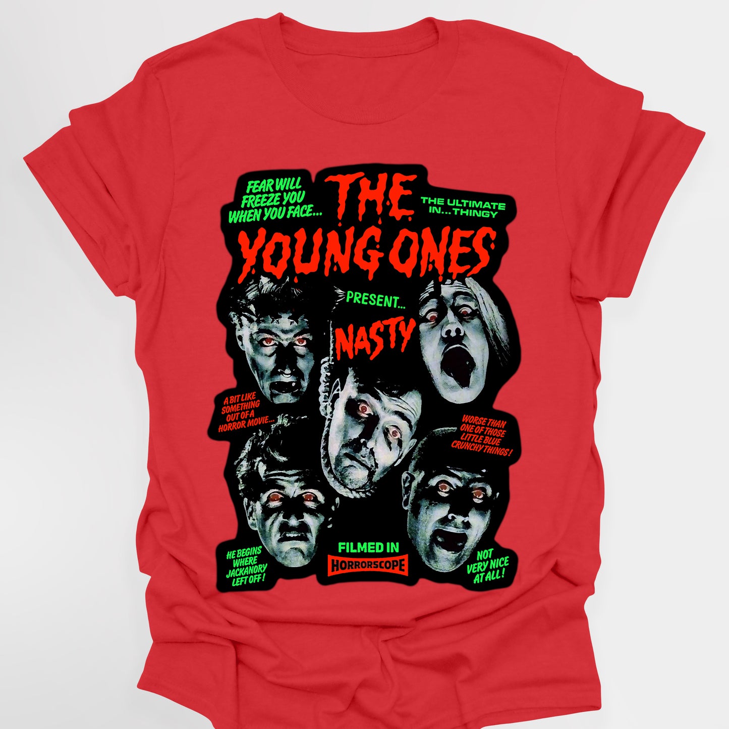 NASTY / HORRORSCOPE / Halloween - The Young Ones T-Shirt