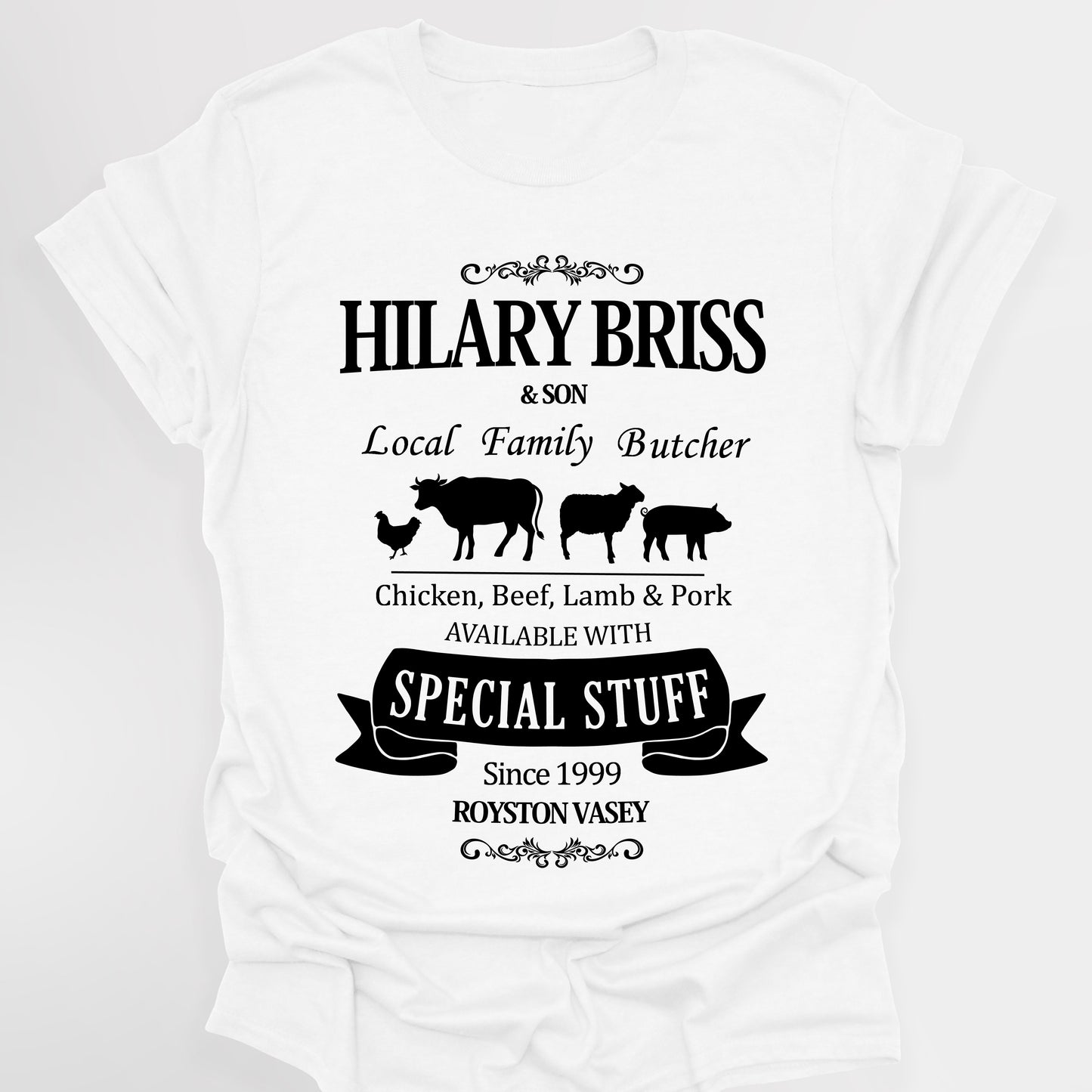 HILARY BRISS BUTCHER'S SHOP / Special Stuff - League Of Gentlemen T-Shirt