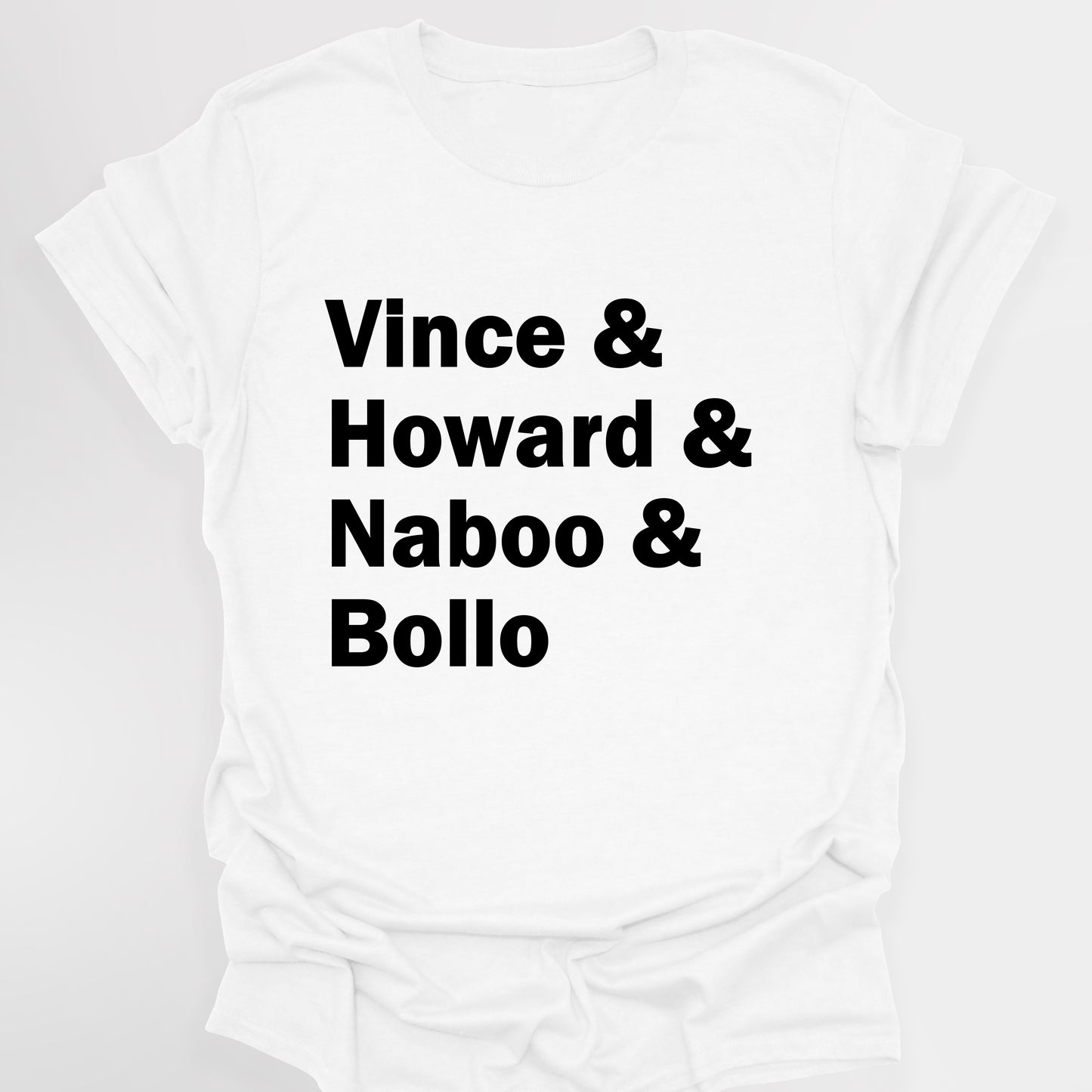 VINCE & HOWARD & NABOO & BOLLO - The Mighty Boosh T-Shirt
