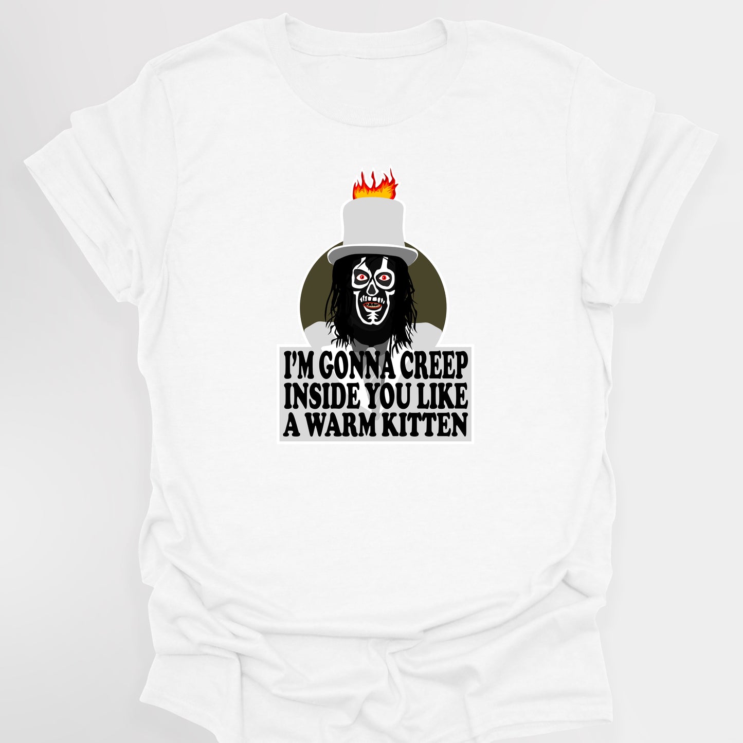THE SPIRIT OF JAZZ , Gonna Creep Inside You Like a Warn Kitten, The Mighty Boosh T-Shirt