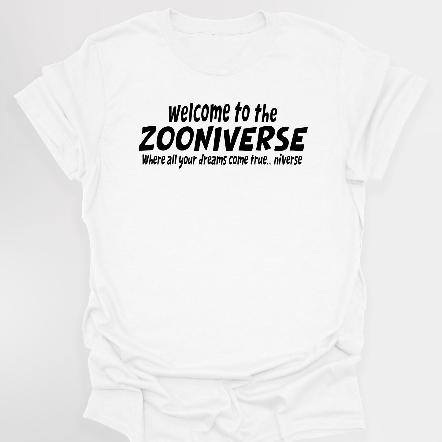 WELCOME TO THE ZOONIVERSE / Trueniverse - The Mighty Boosh T-Shirt