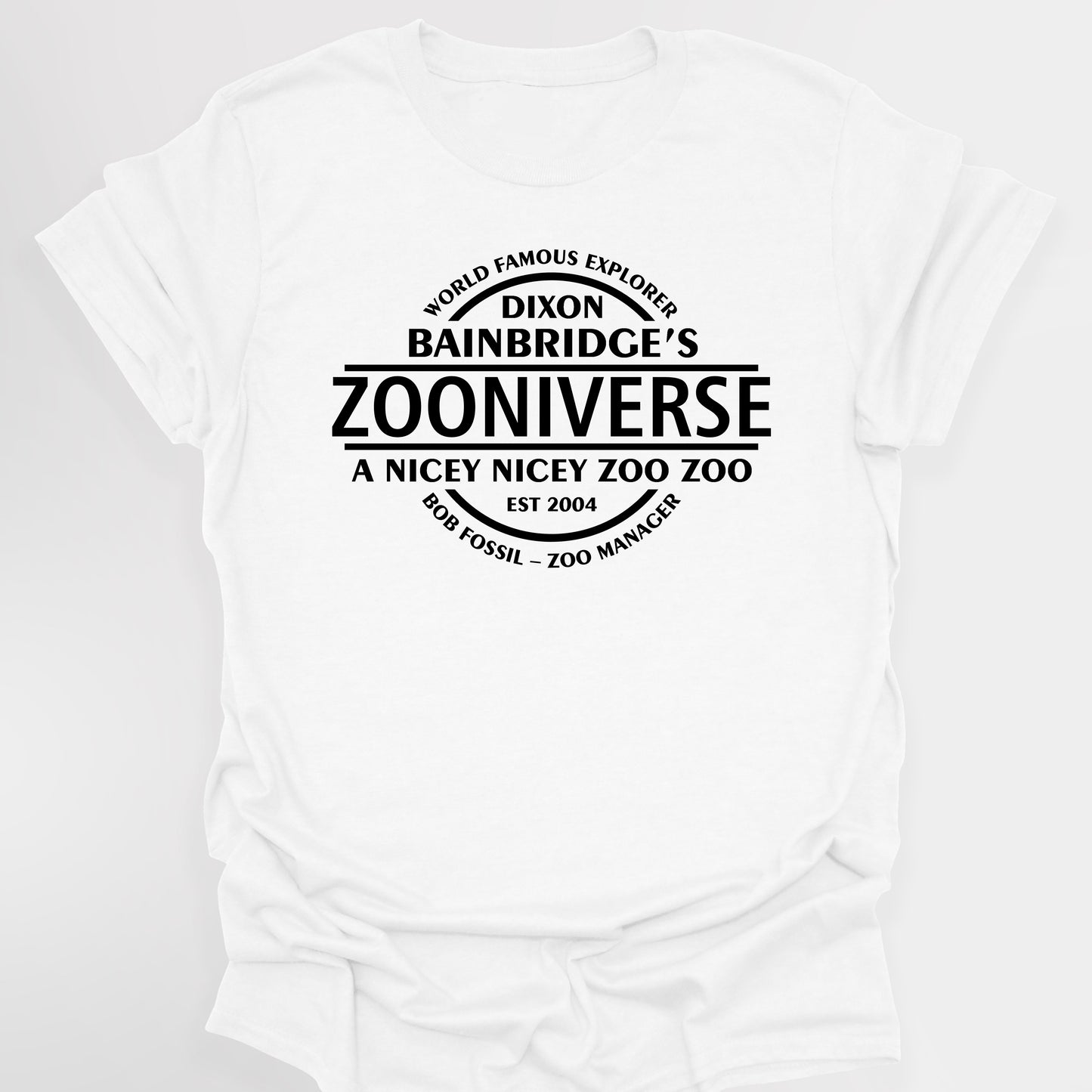 ZOONIVERSE / NICEY NICEY ZOO ZOO - The Mighty Boosh T-Shirt