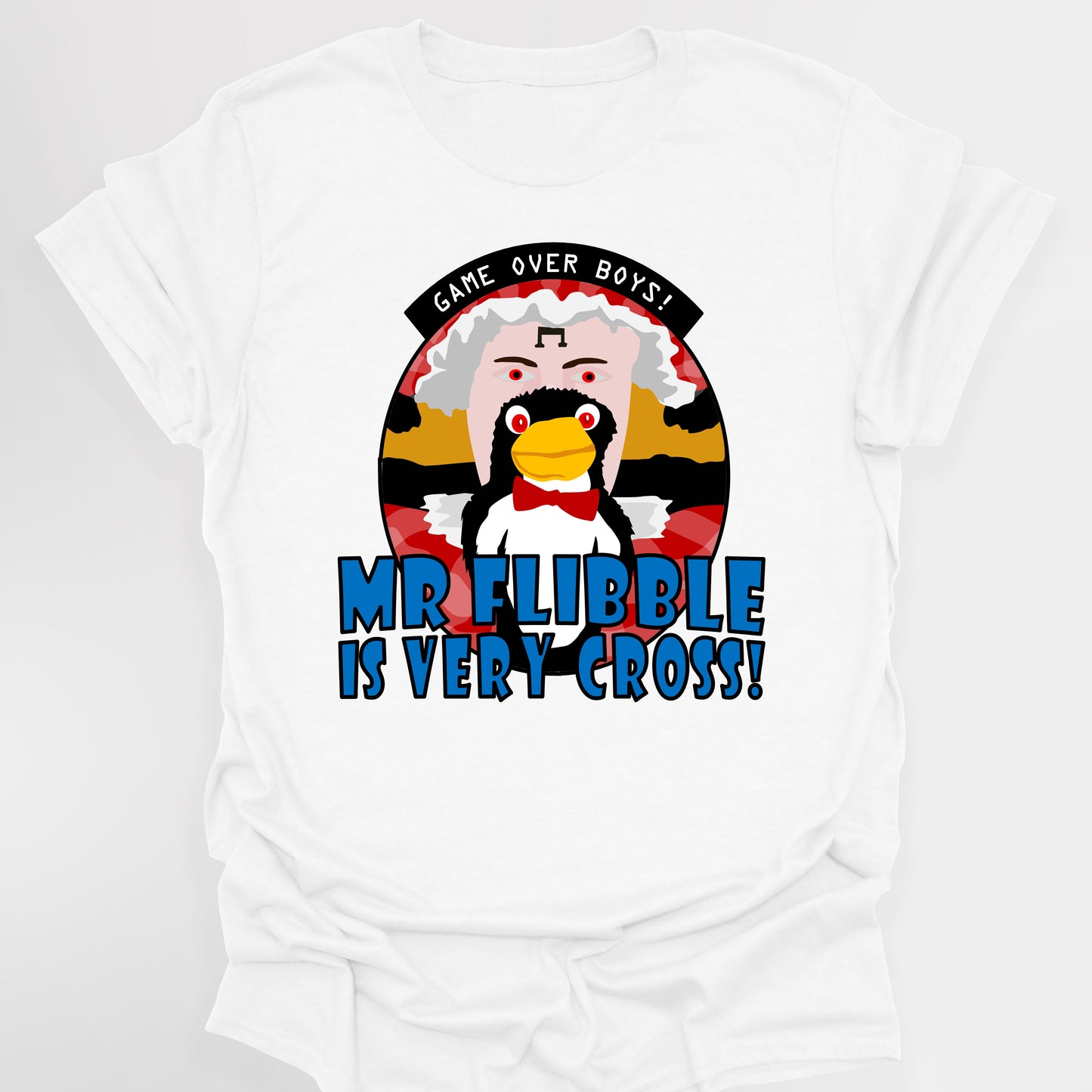 MR FLIBBLE IS VERY CROSS / Quarantined Rimmer - Red Dwarf T-Shirt