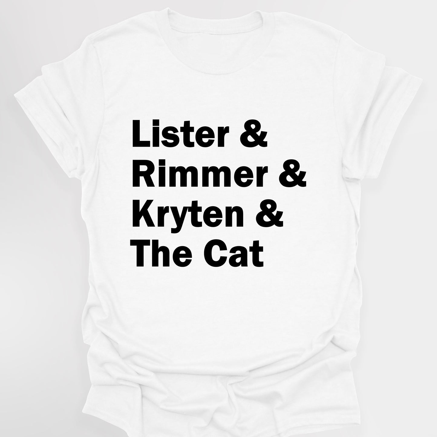 LISTER, RIMMER, KRYTEN & THE CAT - Red Dwarf T-Shirt
