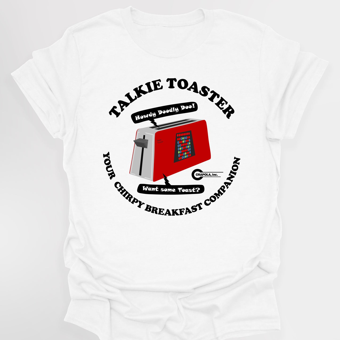 TALKIE TOASTER / Your Chirpy Breakfast Companion - Red Dwarf T-Shirt