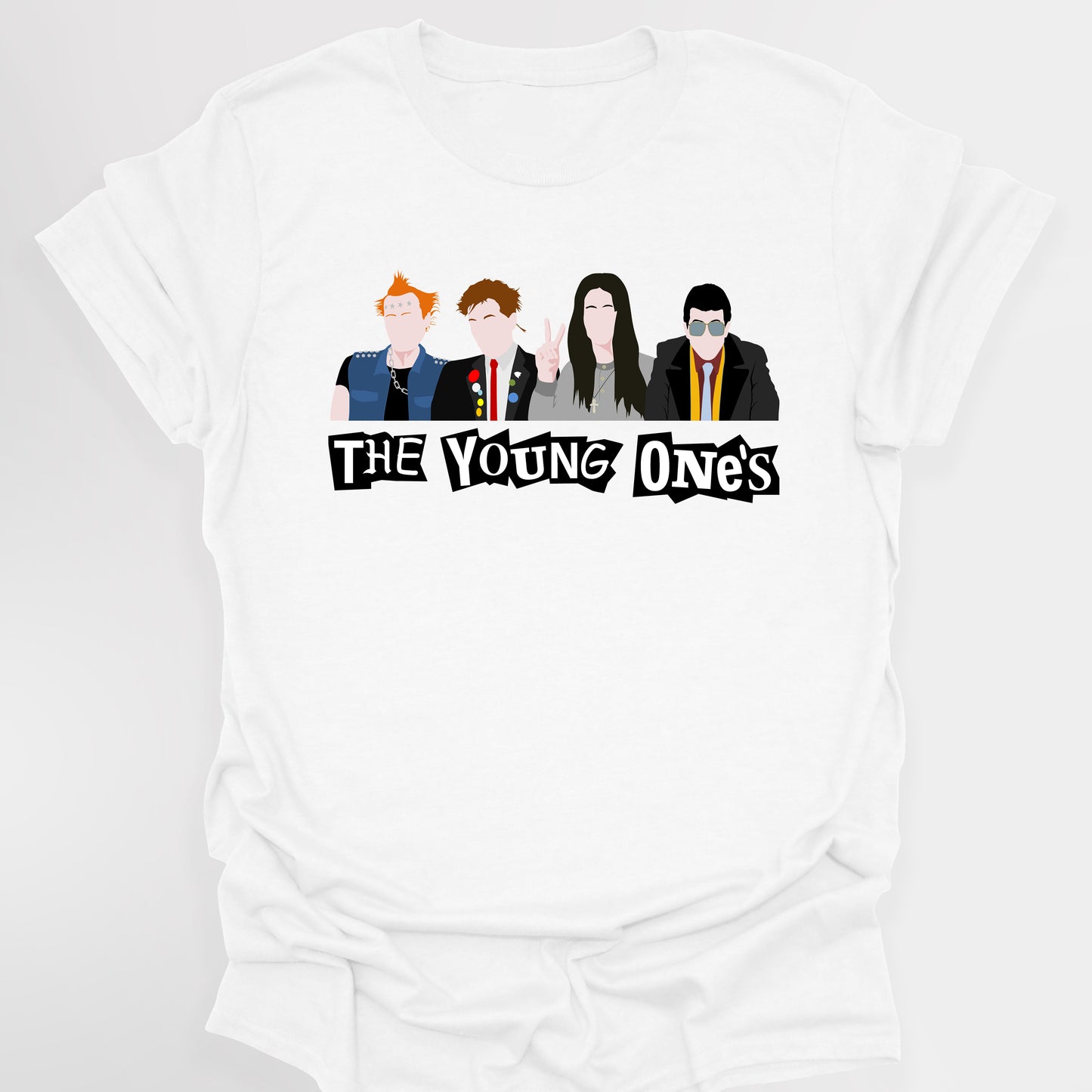 VYVYAN, RICK, NEIL, MIKE CHARACTERS - The Young Ones T-Shirt